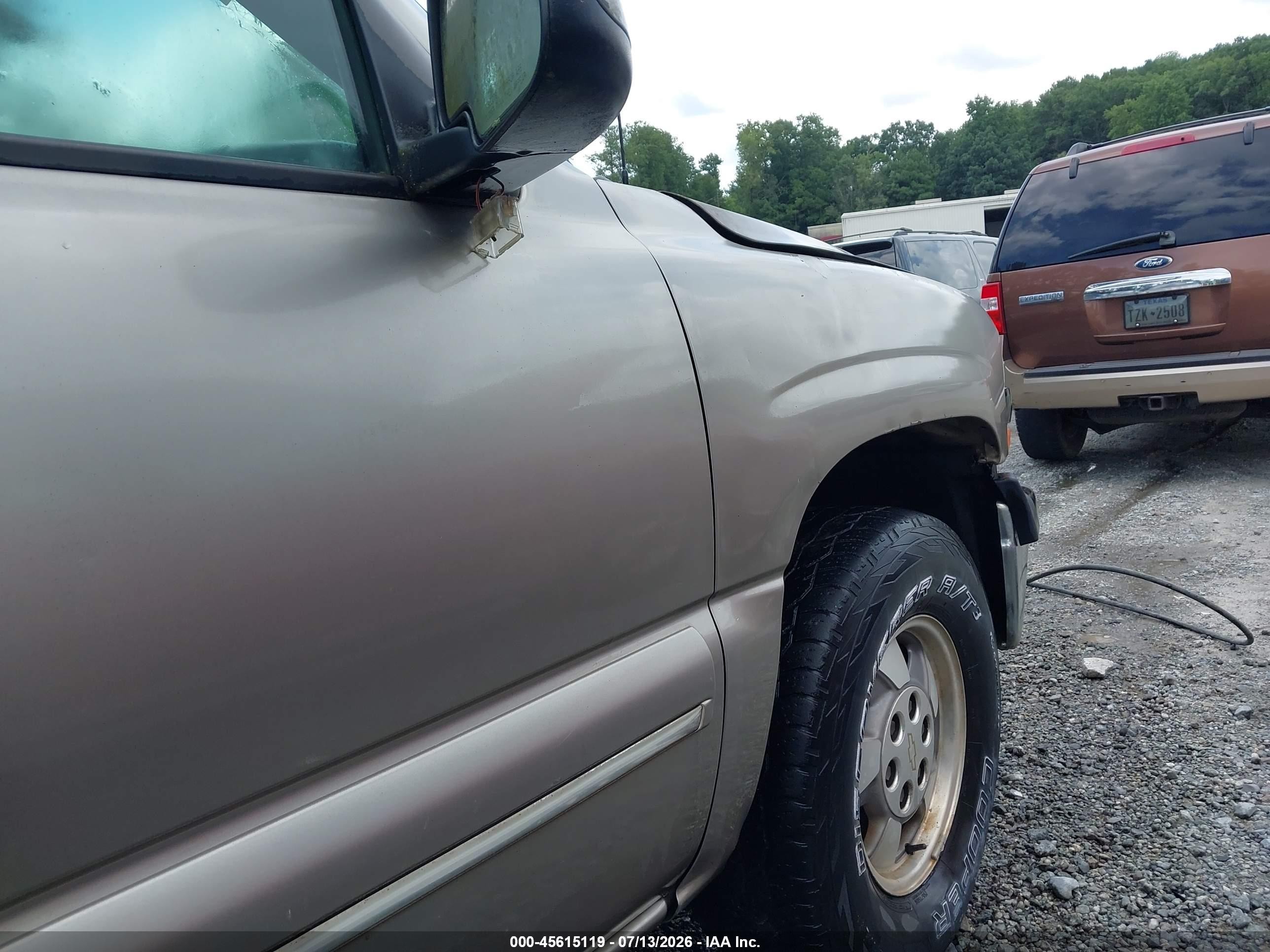 2001 Chevrolet Suburban 1500 Lt Beige vin: 3GNEC16T91G202831