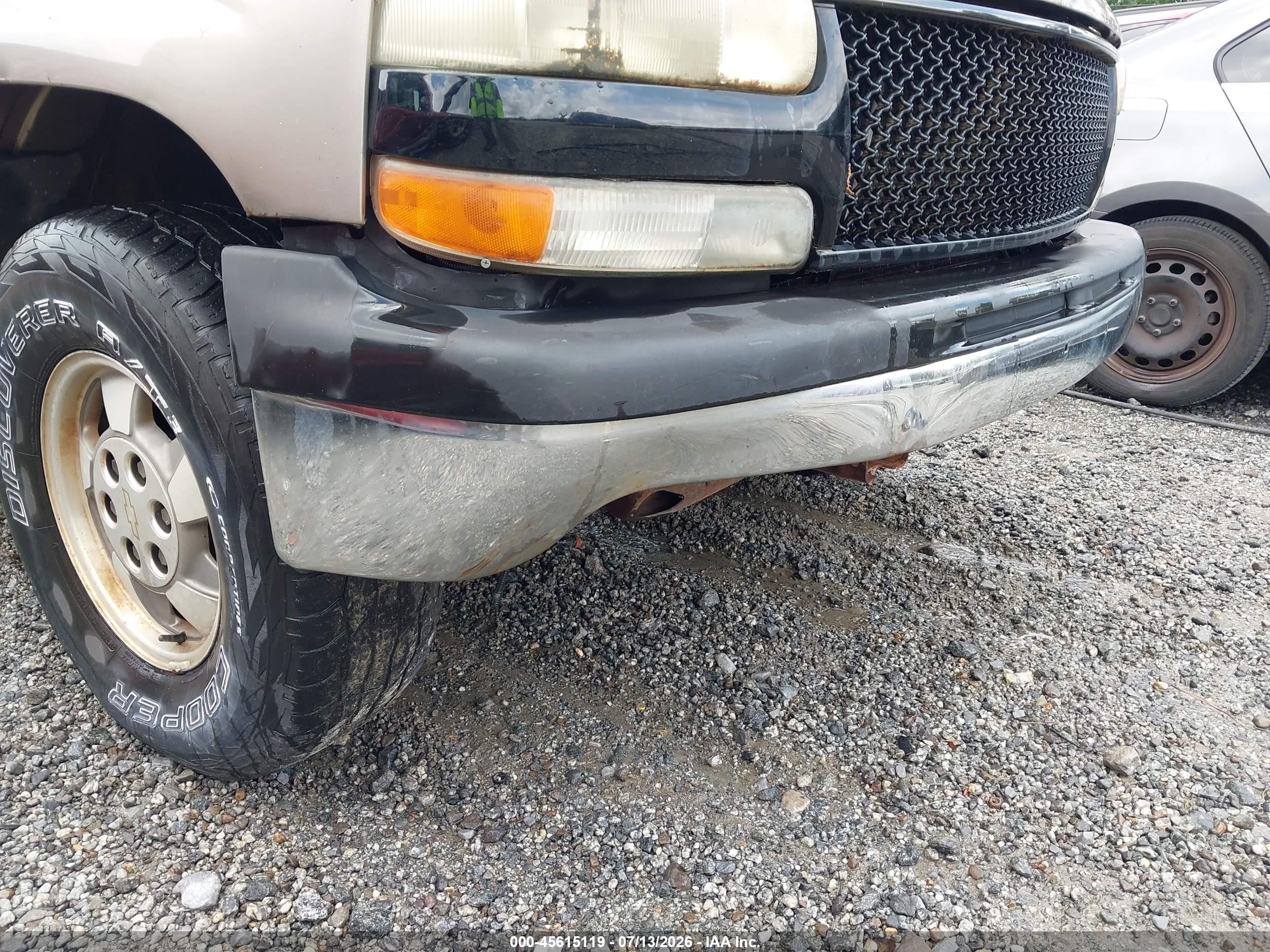 2001 Chevrolet Suburban 1500 Lt Beige vin: 3GNEC16T91G202831