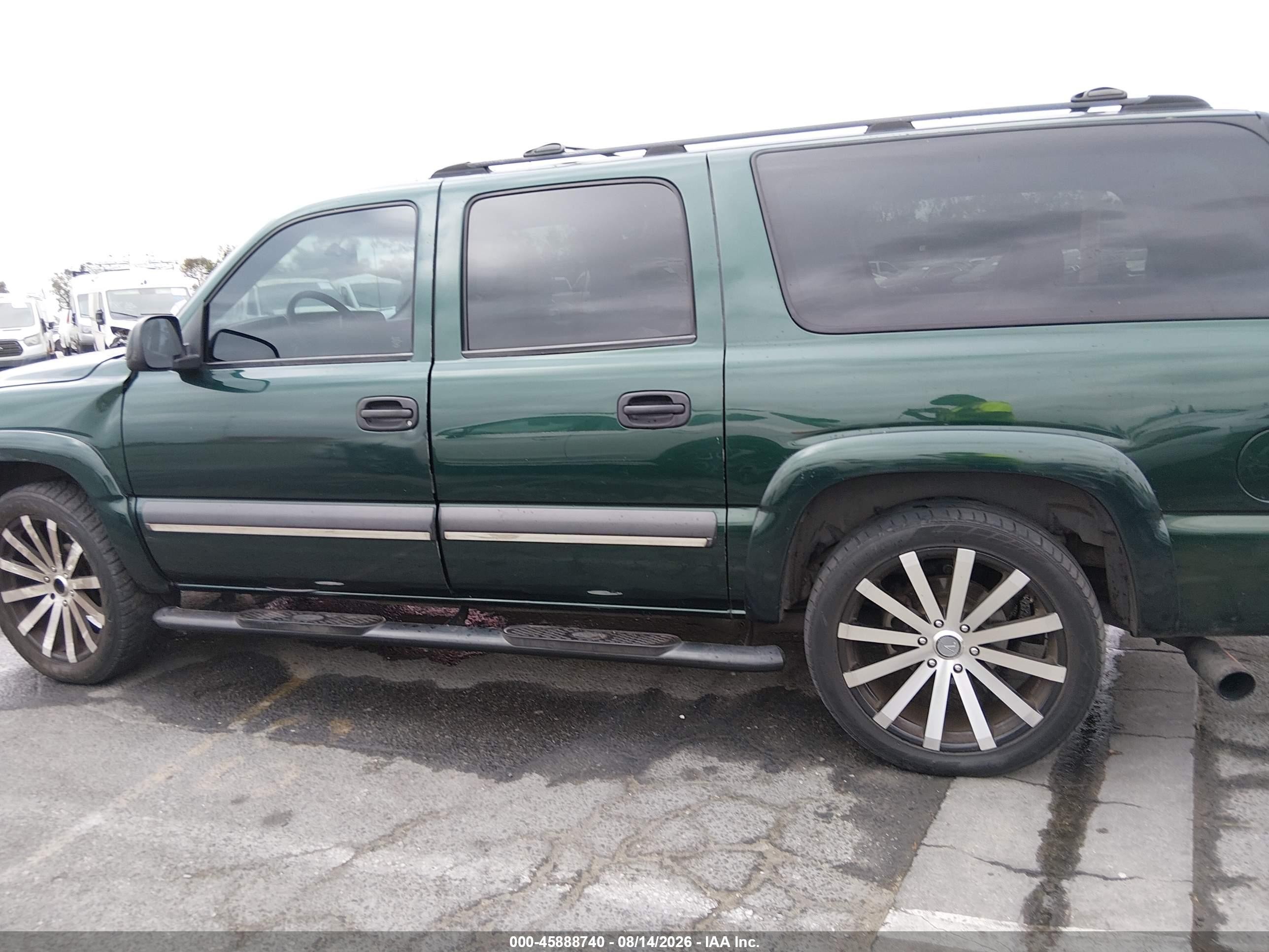 2003 Chevrolet Suburban 1500 Ls Green vin: 3GNEC16T93G158848