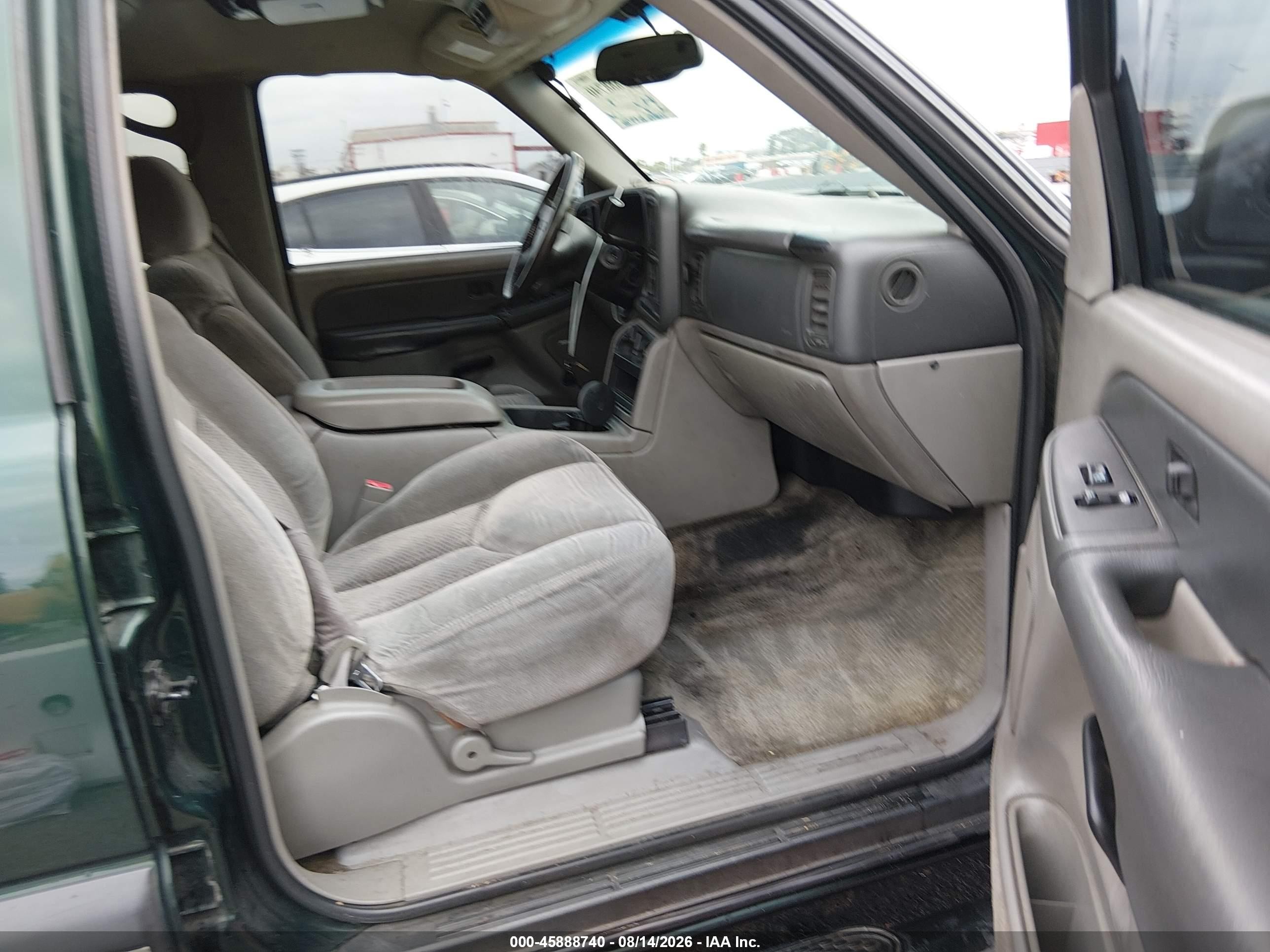 2003 Chevrolet Suburban 1500 Ls Green vin: 3GNEC16T93G158848