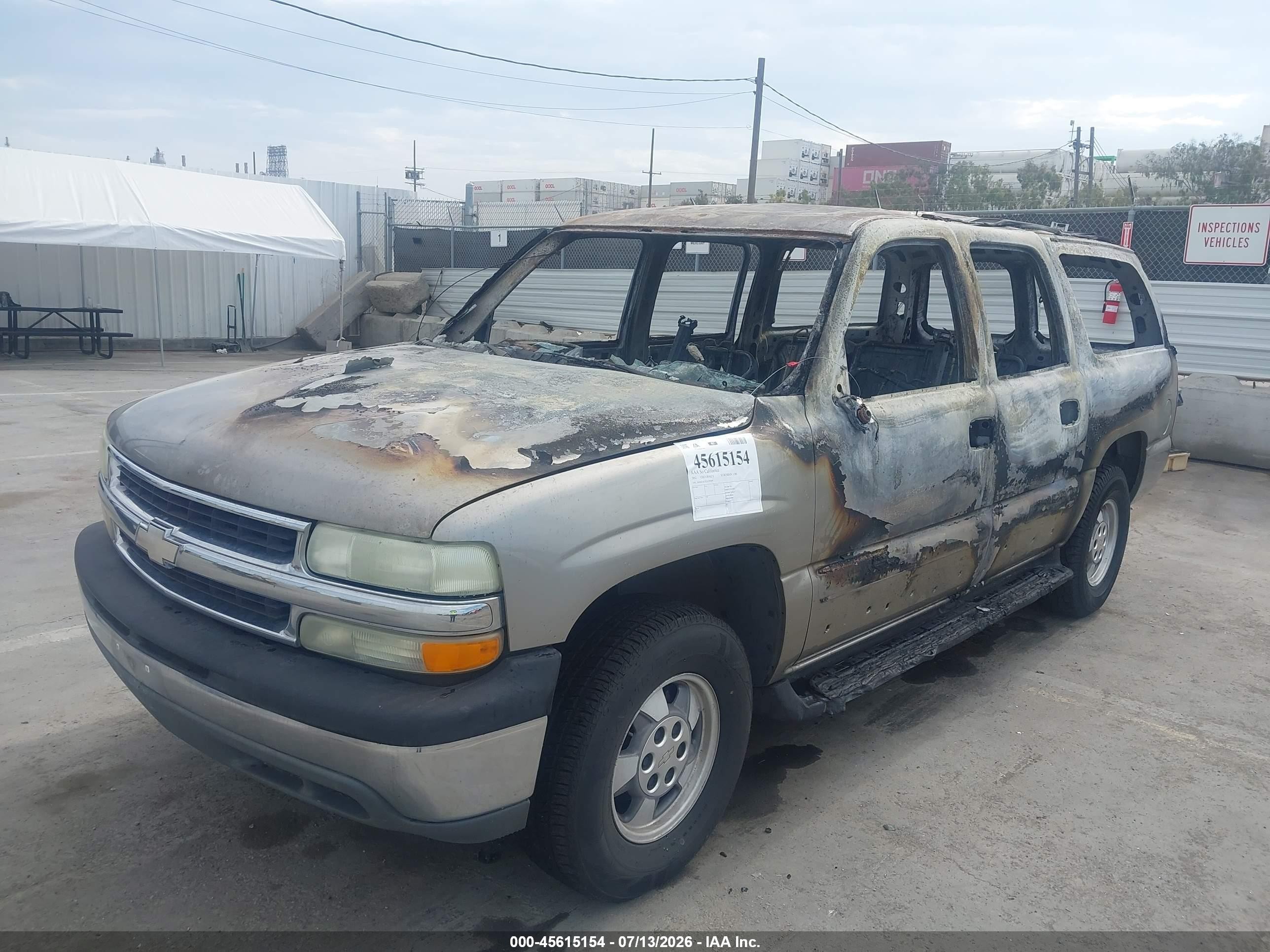 2002 Chevrolet Suburban 1500 Ls Бежевый vin: 3GNEC16TX2G299409