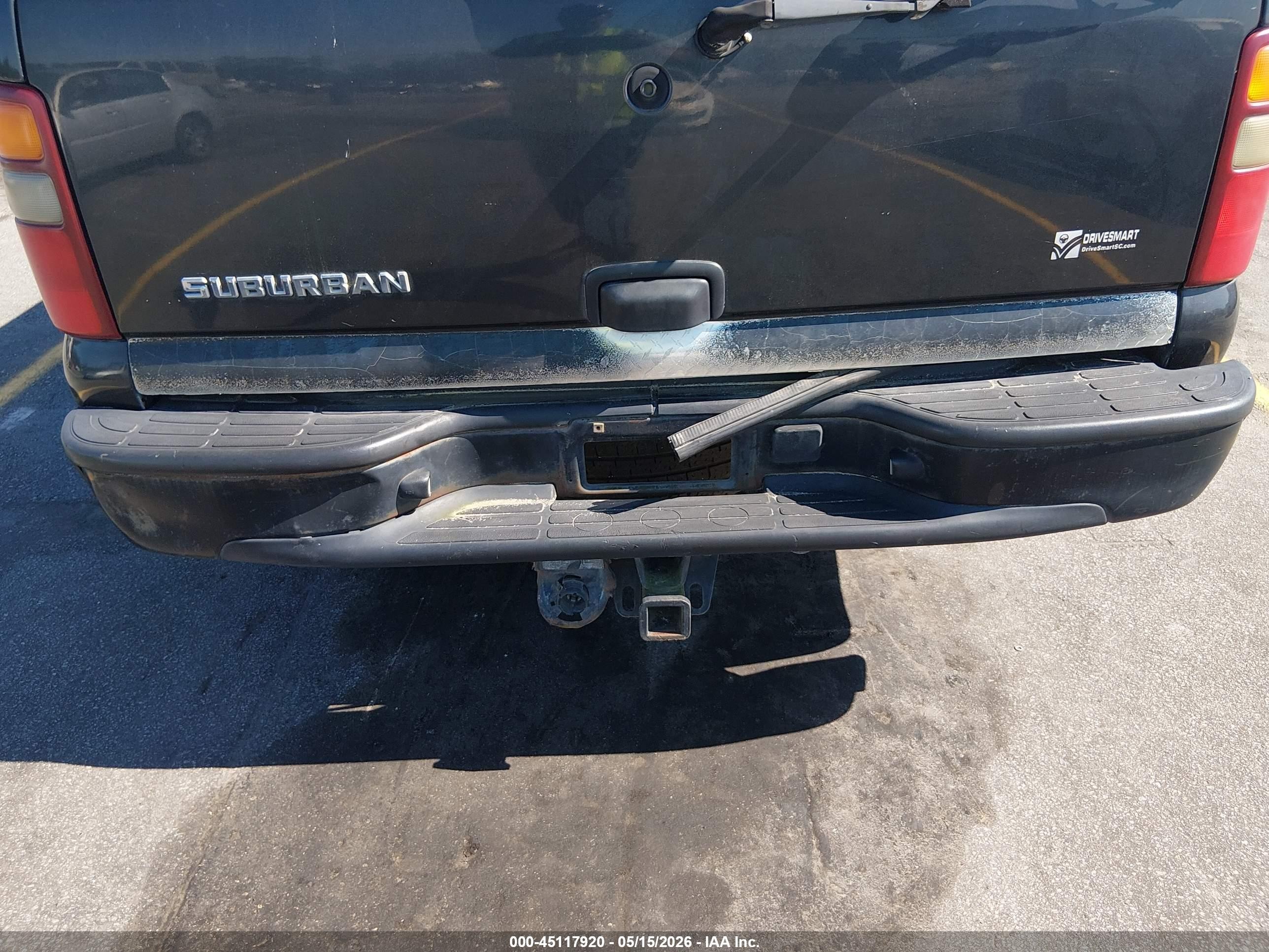 2003 Chevrolet Suburban 1500 Lt Black vin: 3GNEC16Z03G158368