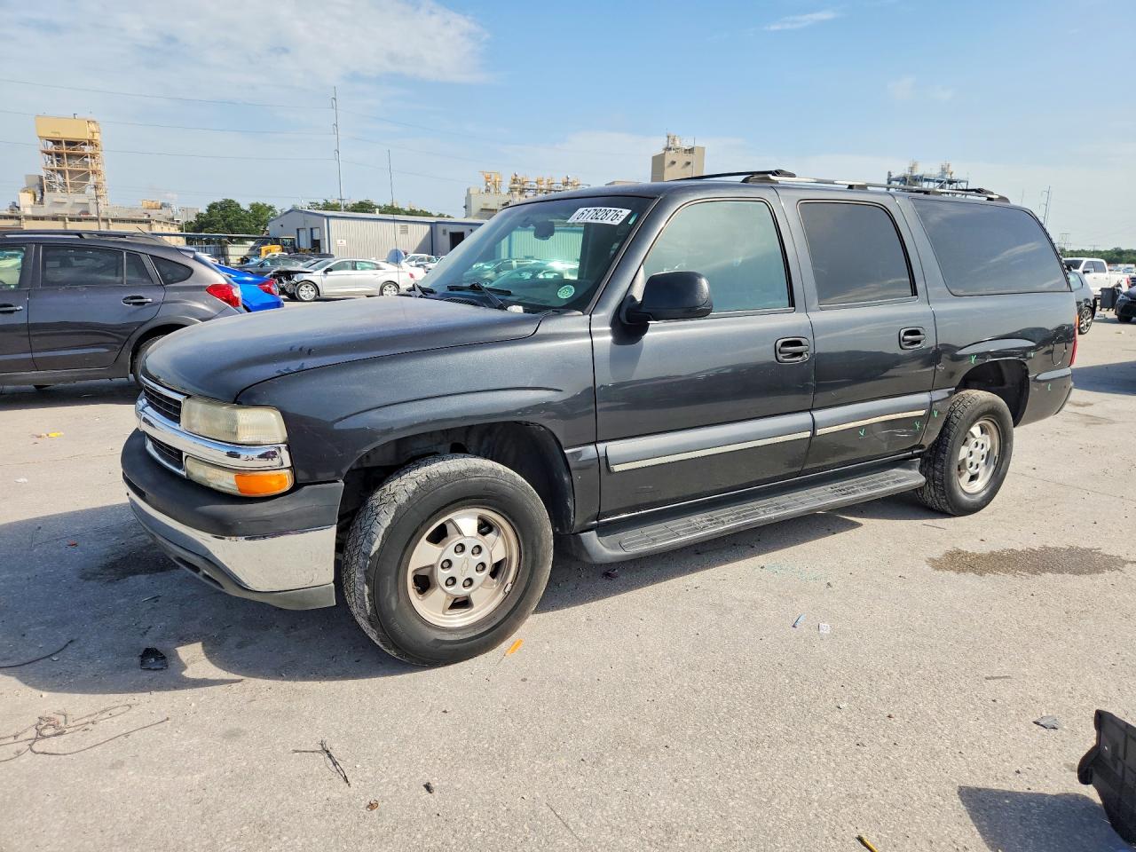 2003 Chevrolet Suburban C1500 Charcoal vin: 3GNEC16Z03G213255