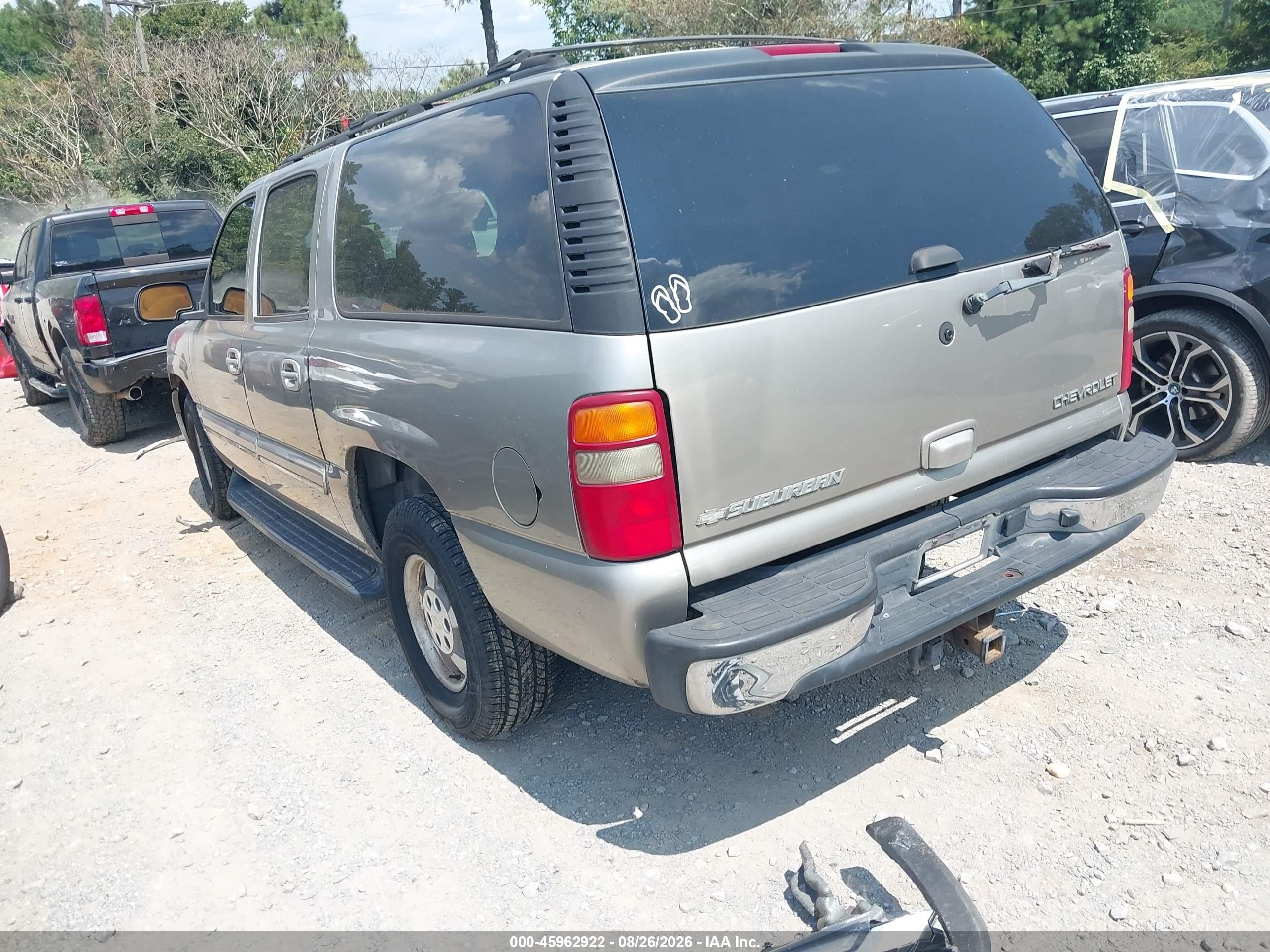 2003 Chevrolet Suburban 1500 Lt Beige vin: 3GNEC16Z13G182663