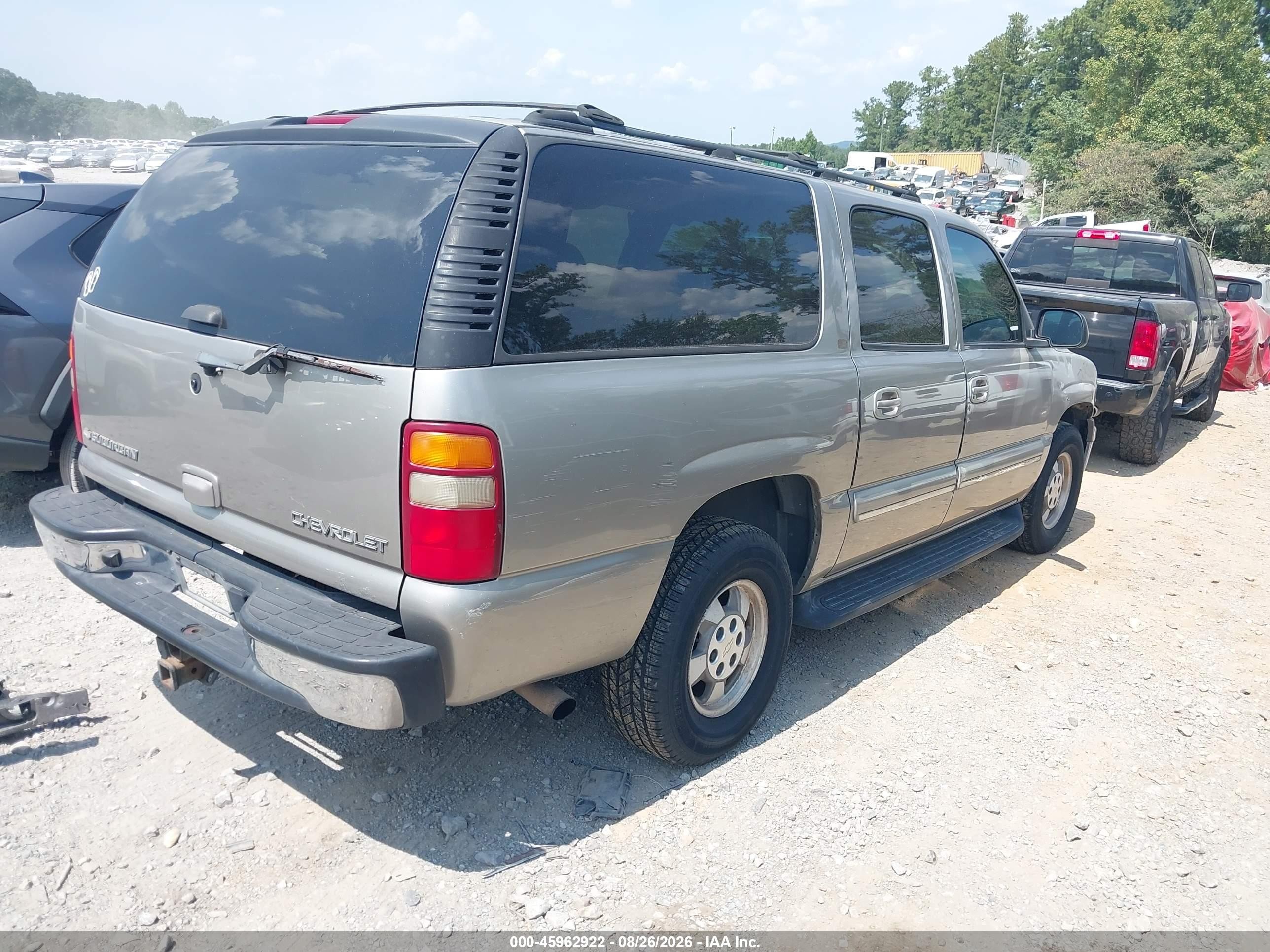 2003 Chevrolet Suburban 1500 Lt Beige vin: 3GNEC16Z13G182663