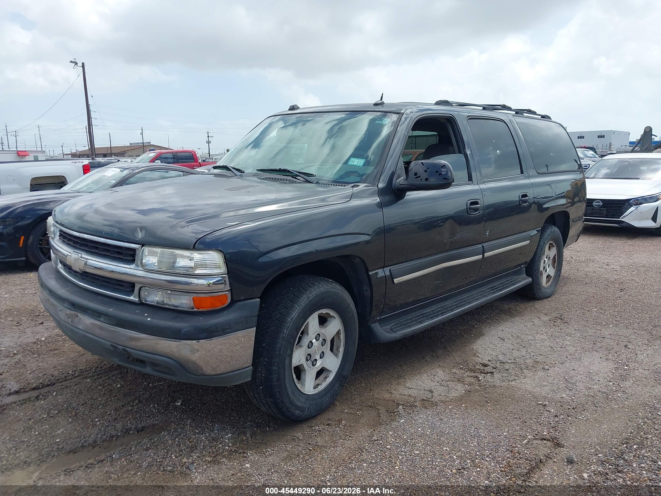 2004 Chevrolet Suburban 1500 Lt Green vin: 3GNEC16Z24G270378