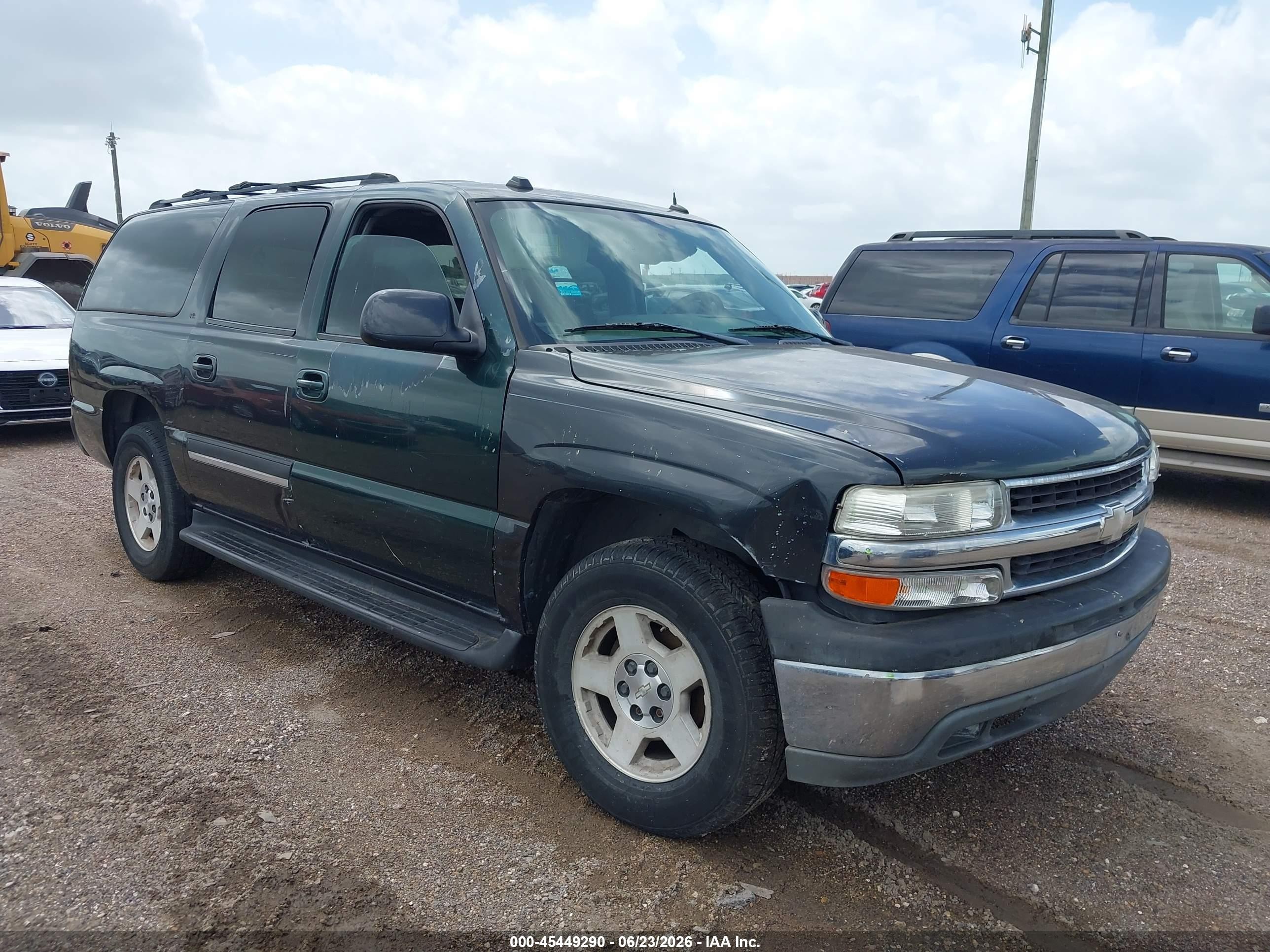 2004 Chevrolet Suburban 1500 Lt Green vin: 3GNEC16Z24G270378