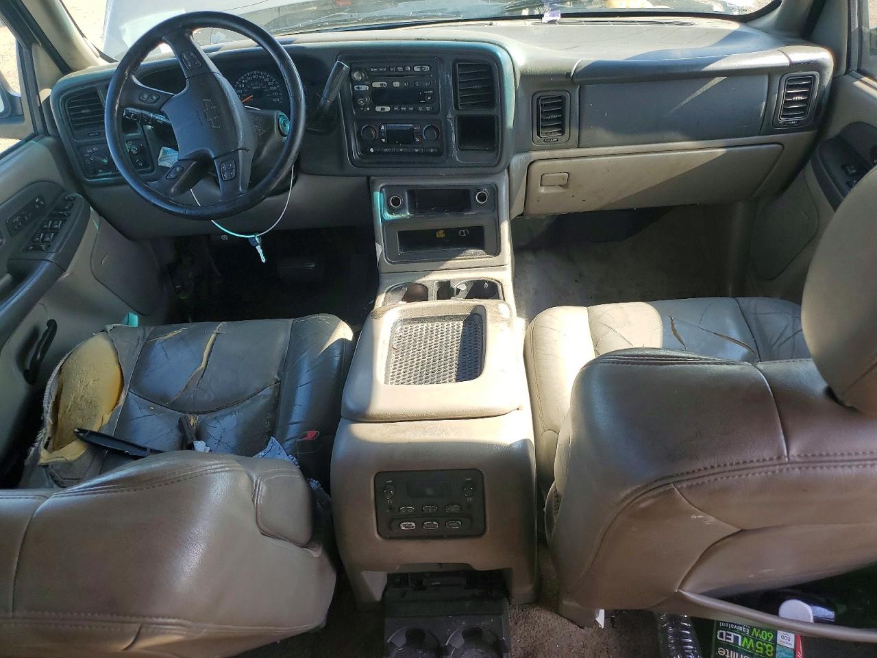 2003 Chevrolet Suburban C1500 Gray vin: 3GNEC16Z43G113675