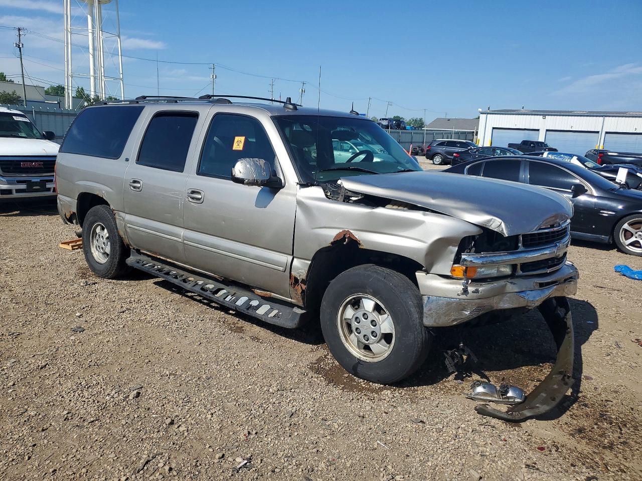 2003 Chevrolet Suburban C1500 Gray vin: 3GNEC16Z43G113675
