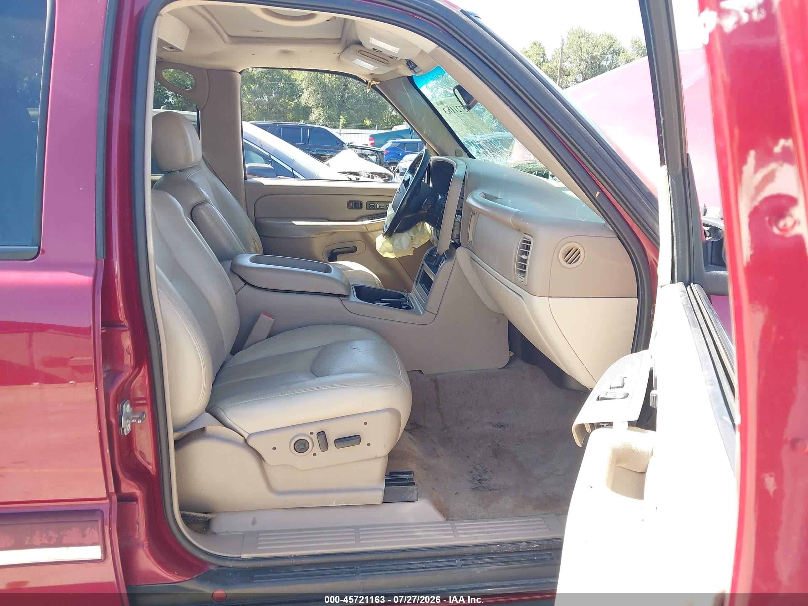 2004 Chevrolet Suburban 1500 Lt Maroon vin: 3GNEC16Z44G301047