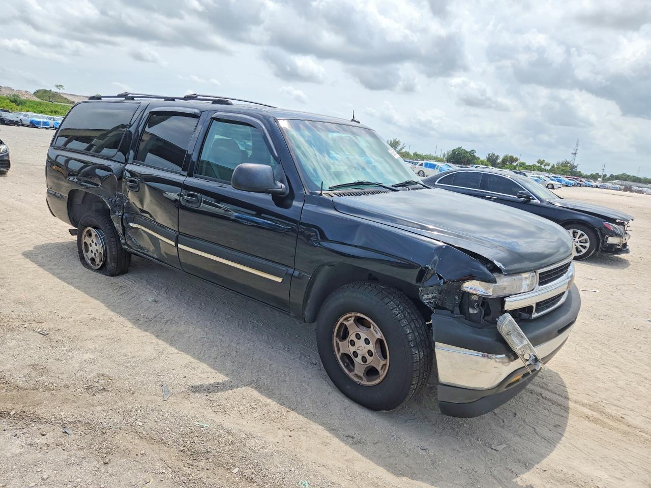 2005 Chevrolet Suburban C1500 Black vin: 3GNEC16Z45G242938