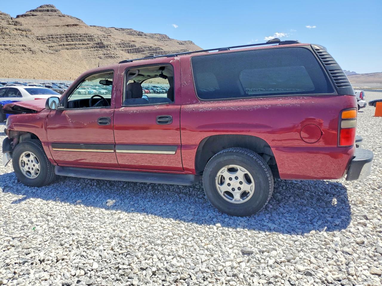 2005 Chevrolet Surburban Burgundy vin: 3GNEC16Z55G251003