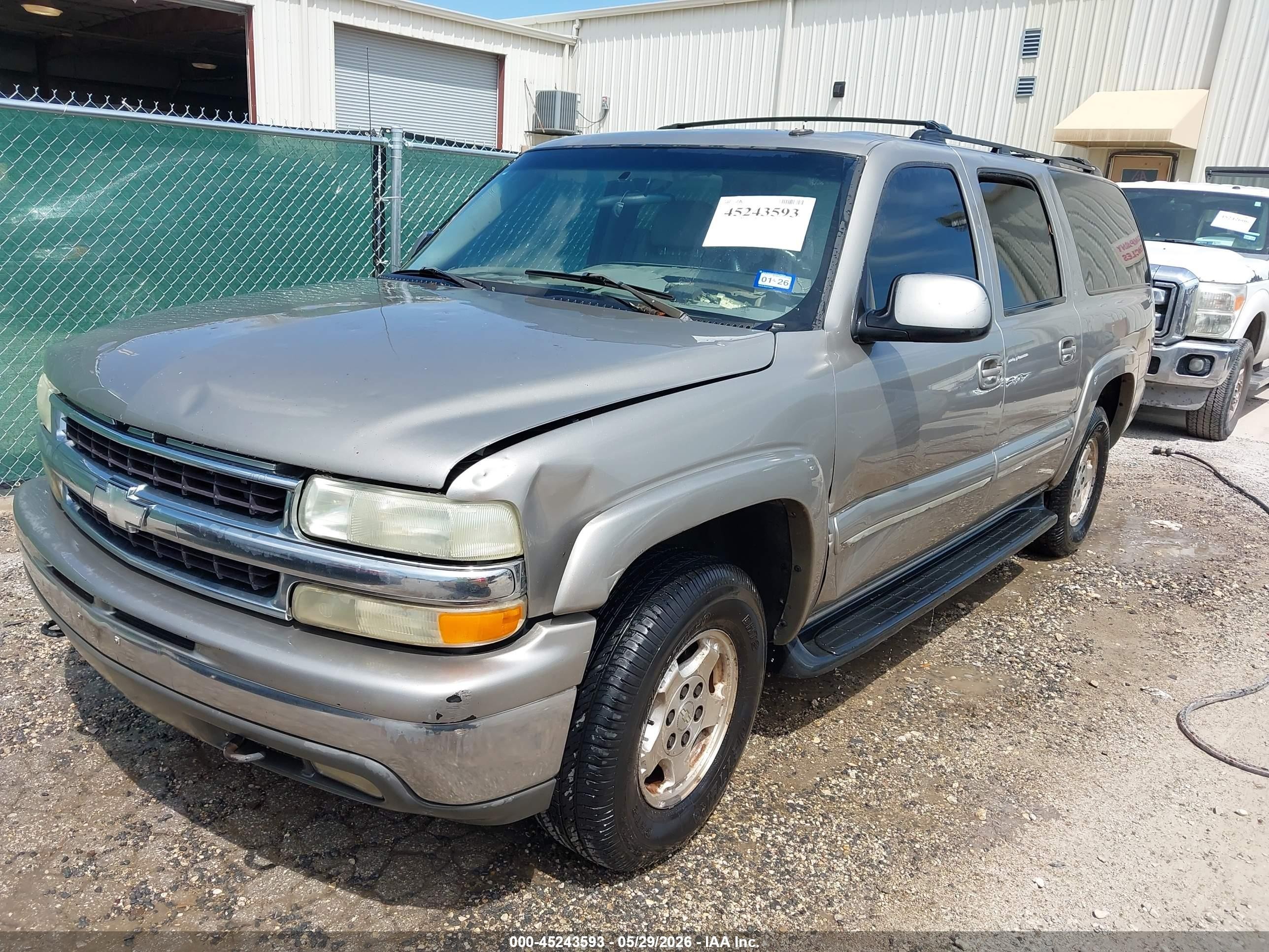 2002 Chevrolet Suburban 1500 Lt Beige vin: 3GNEC16Z62G320356