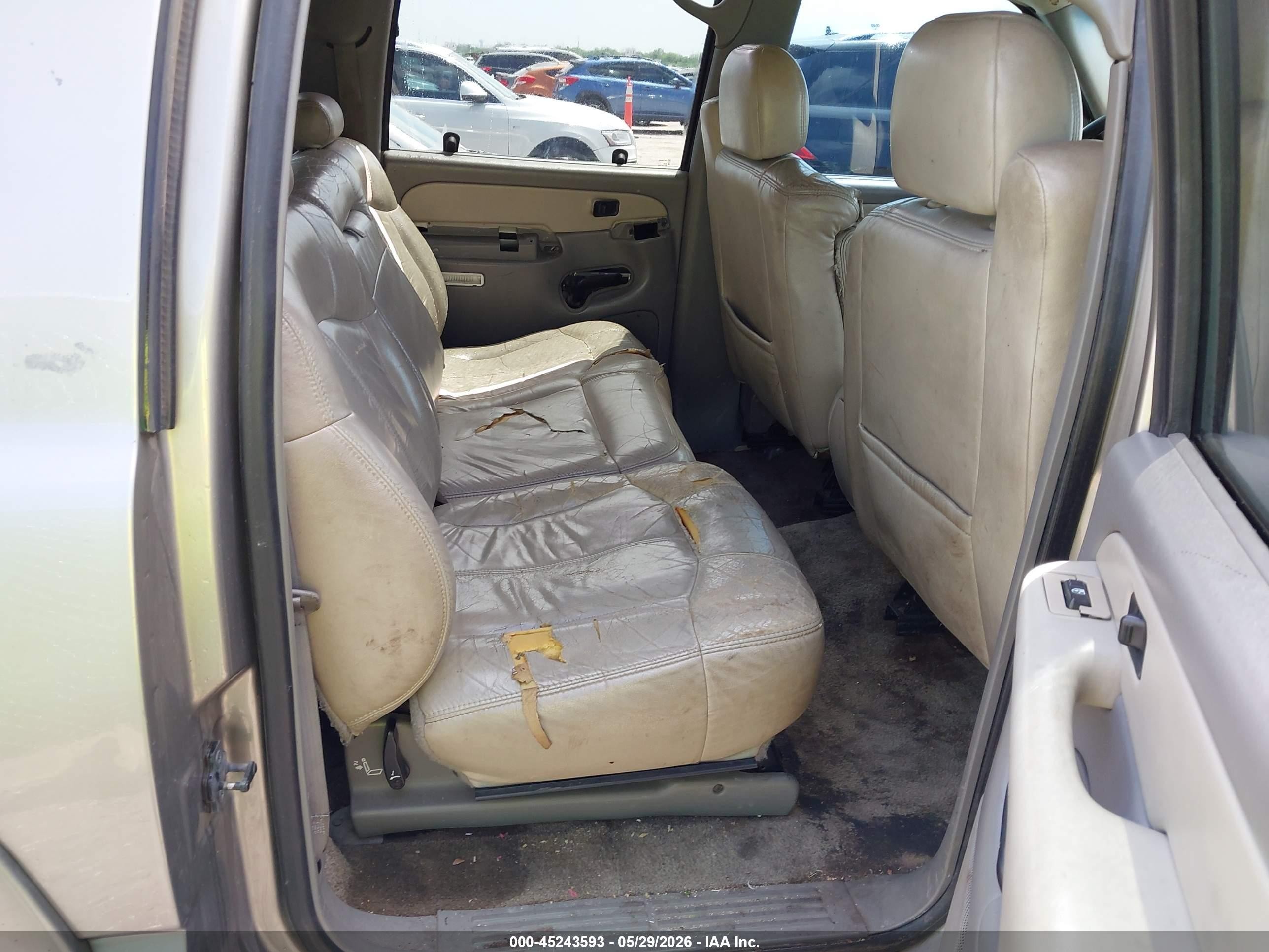 2002 Chevrolet Suburban 1500 Lt Beige vin: 3GNEC16Z62G320356