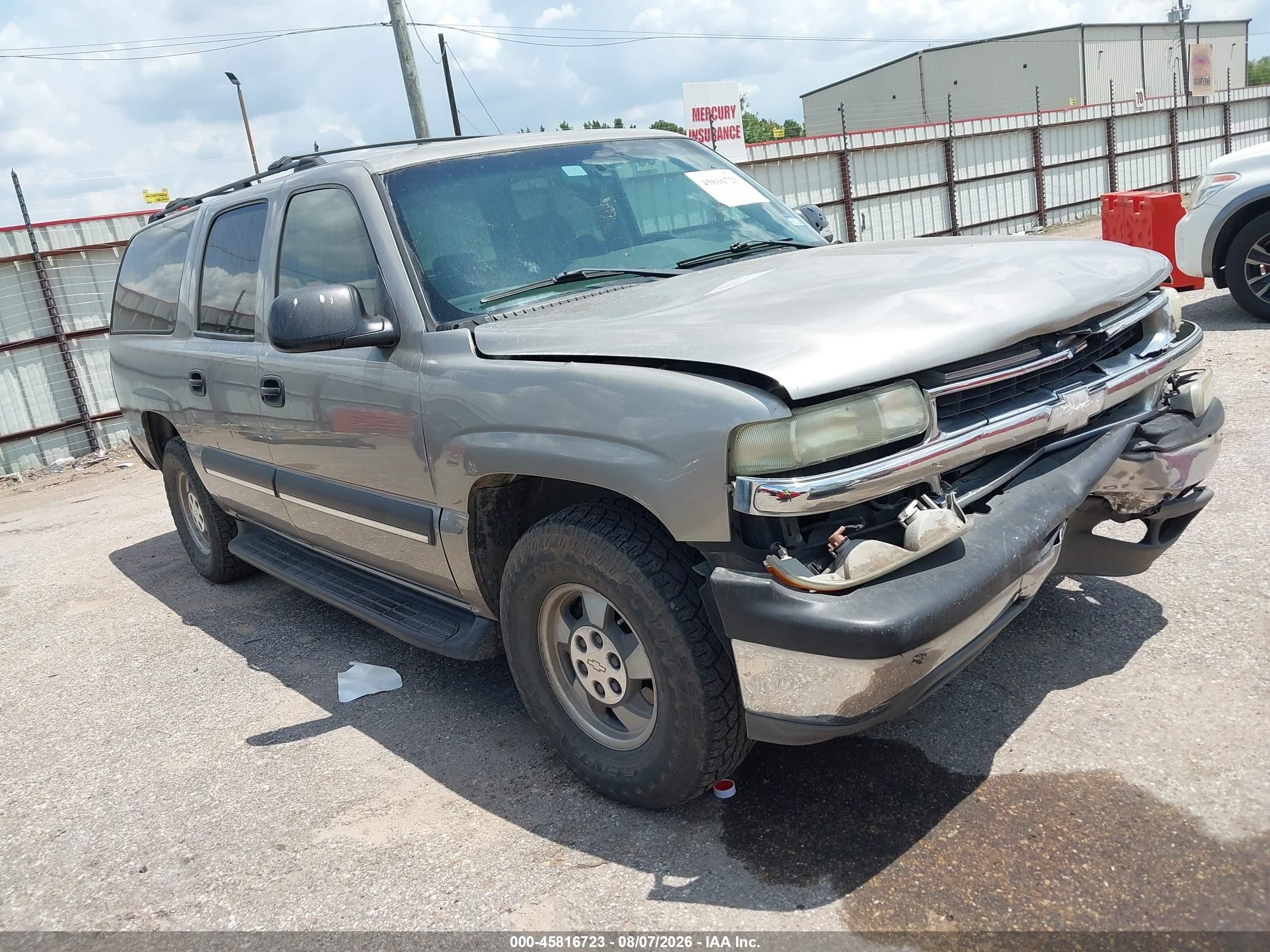 2003 Chevrolet Suburban 1500 Ls Beige vin: 3GNEC16Z63G315255
