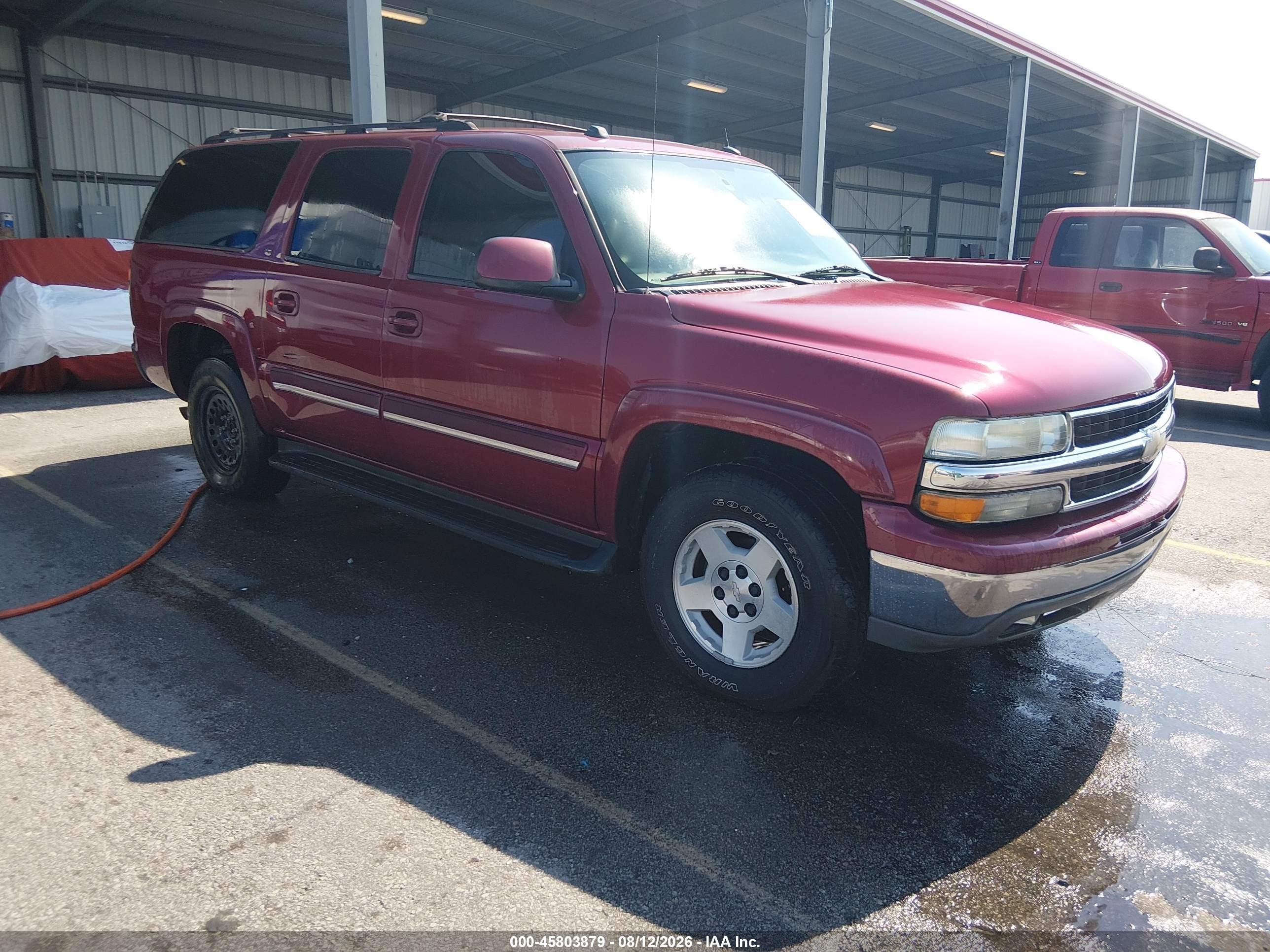 2004 Chevrolet Suburban 1500 Lt Красный vin: 3GNEC16Z64G282789
