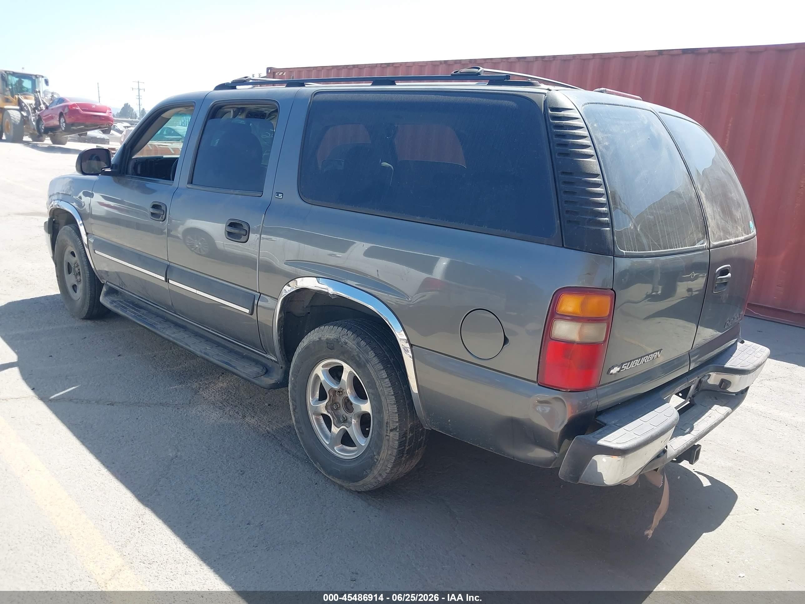 2002 Chevrolet Suburban 1500 Ls Beige vin: 3GNEC16Z72G266436