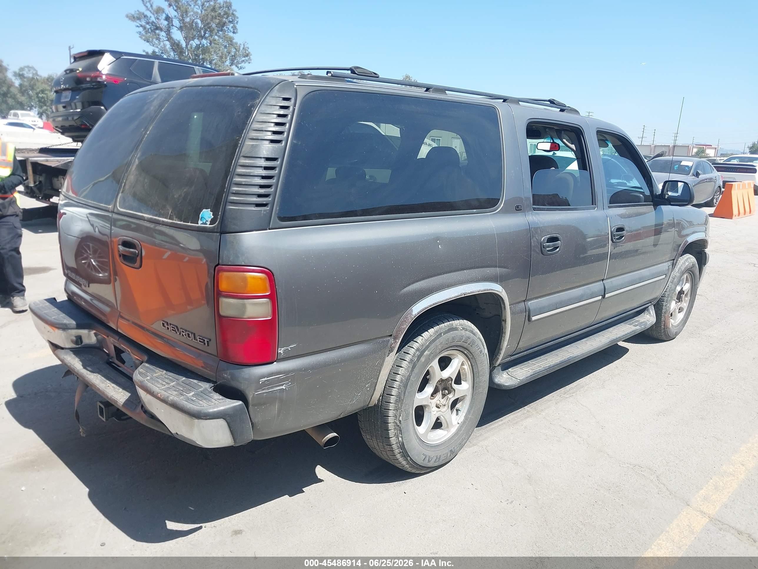 2002 Chevrolet Suburban 1500 Ls Beige vin: 3GNEC16Z72G266436