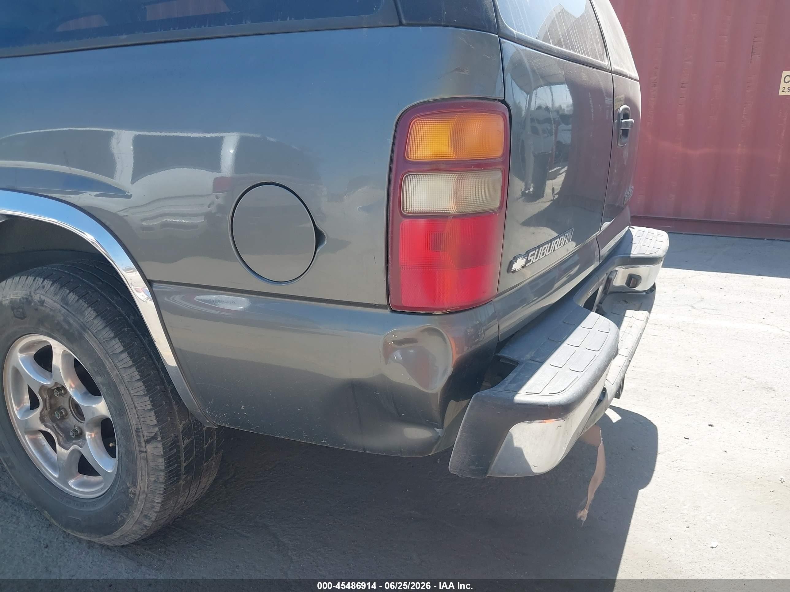 2002 Chevrolet Suburban 1500 Ls Beige vin: 3GNEC16Z72G266436