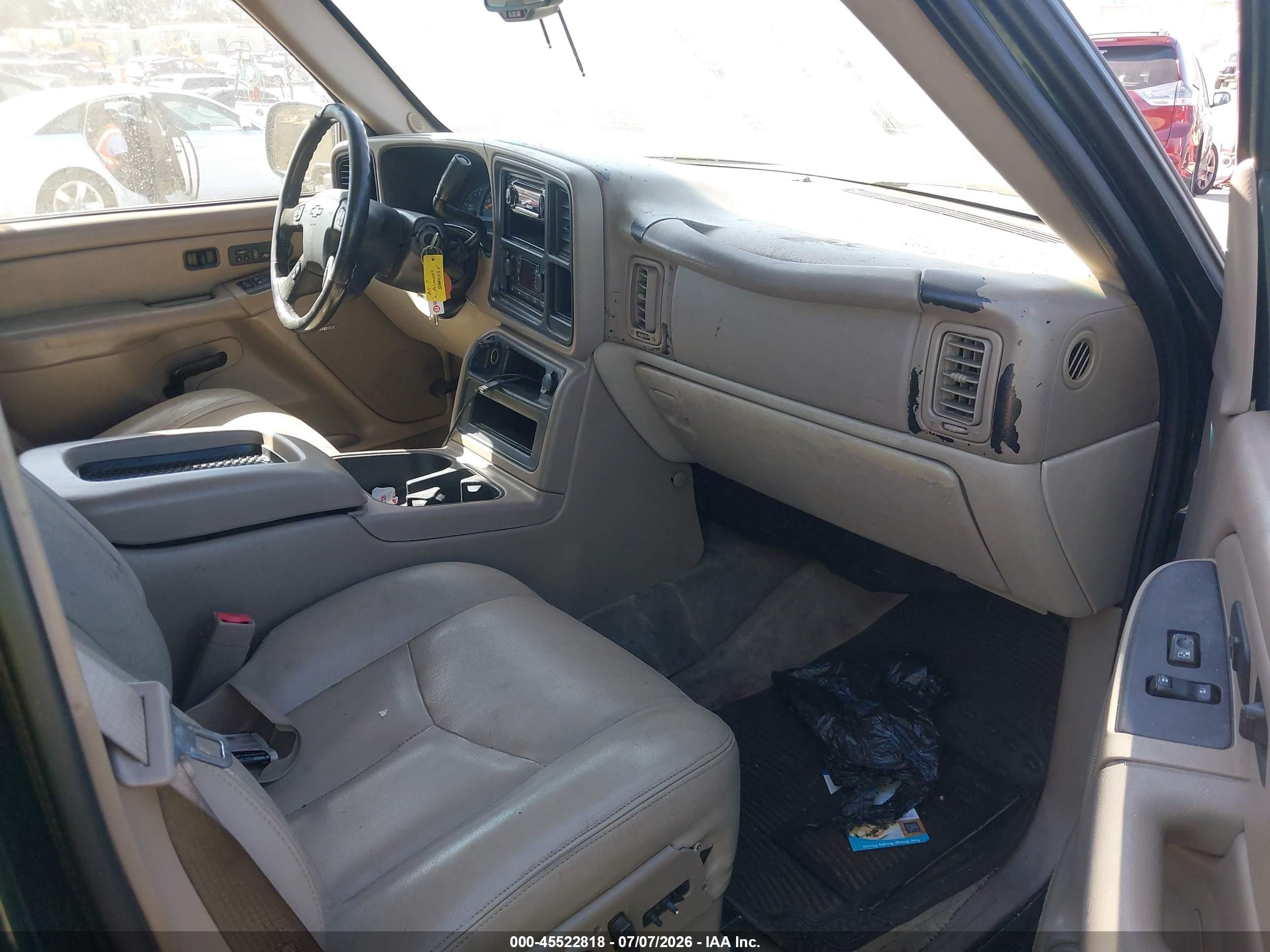 2004 Chevrolet Suburban 1500 Lt Green vin: 3GNEC16Z74G160751