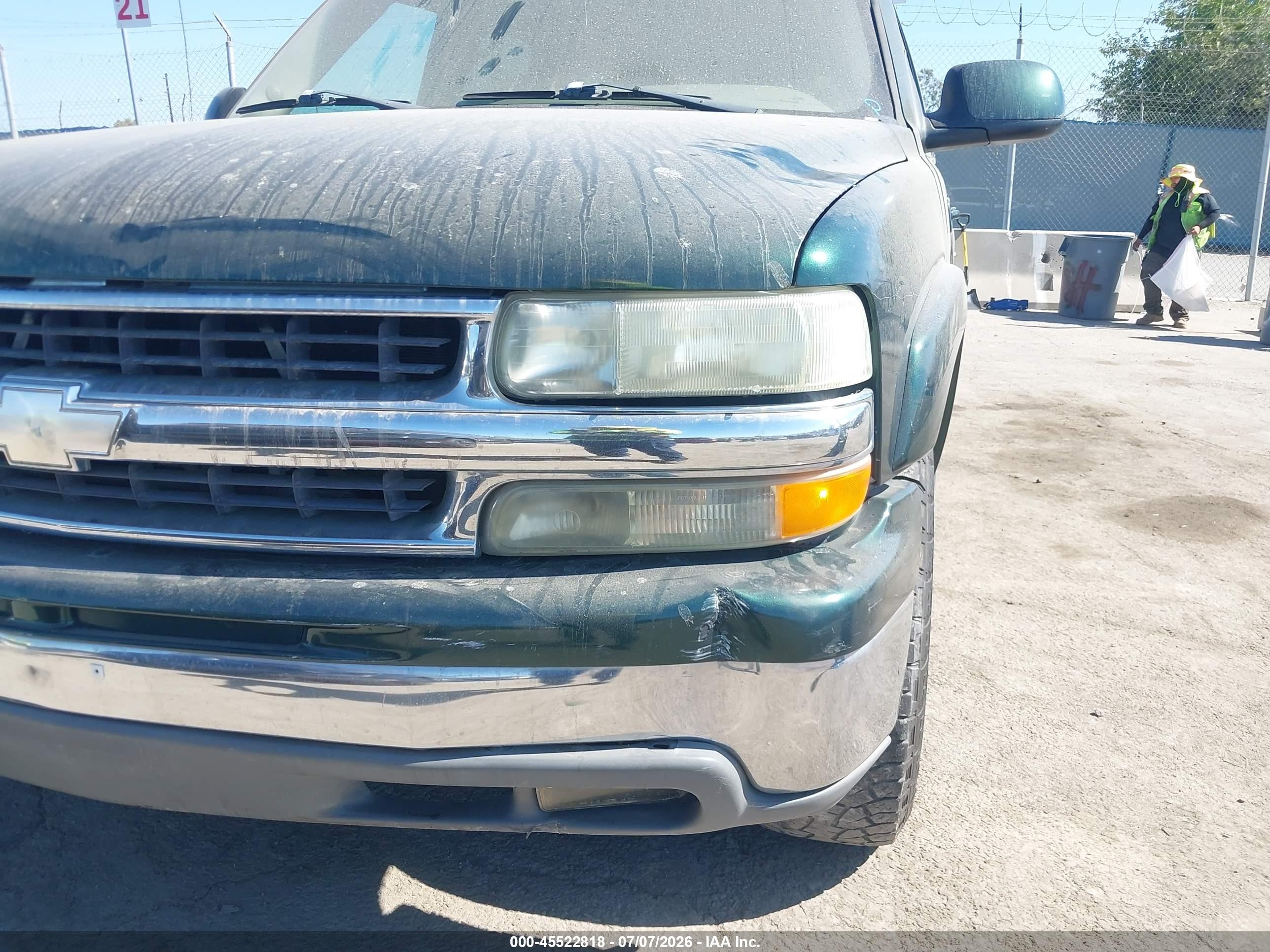 2004 Chevrolet Suburban 1500 Lt Green vin: 3GNEC16Z74G160751