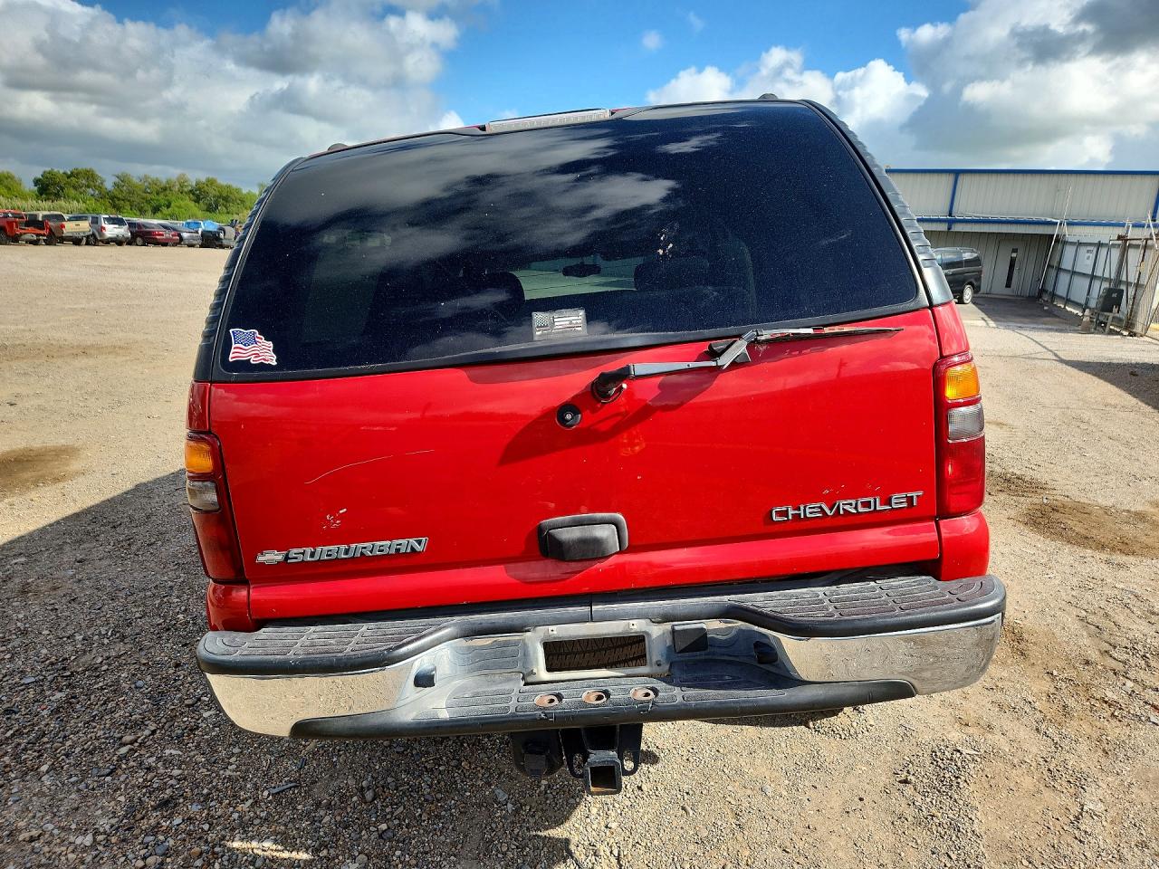 2002 Chevrolet Suburban C1500 Красный vin: 3GNEC16Z82G350202