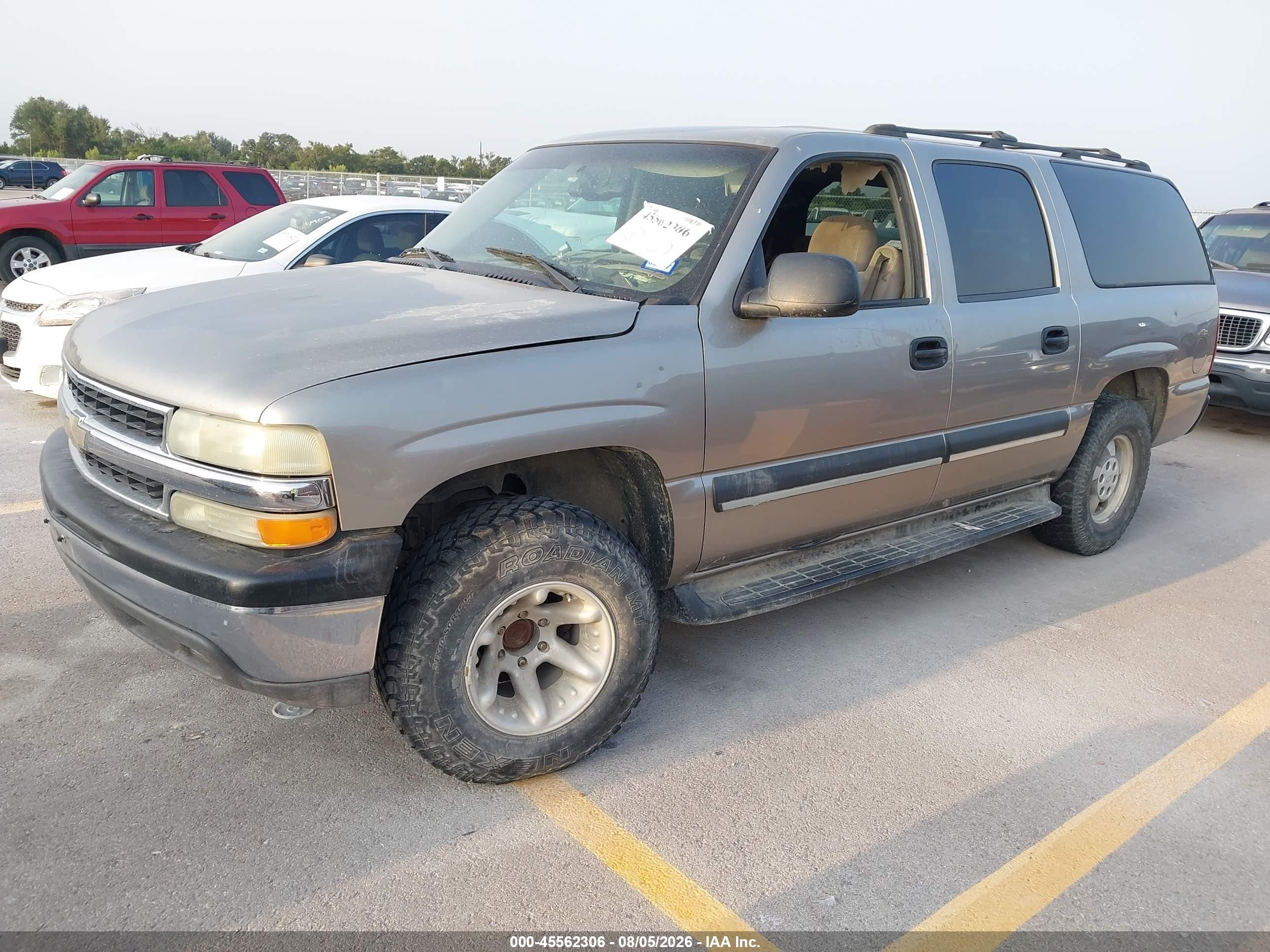 2003 Chevrolet Suburban 1500 Ls Beige vin: 3GNEC16Z83G266852