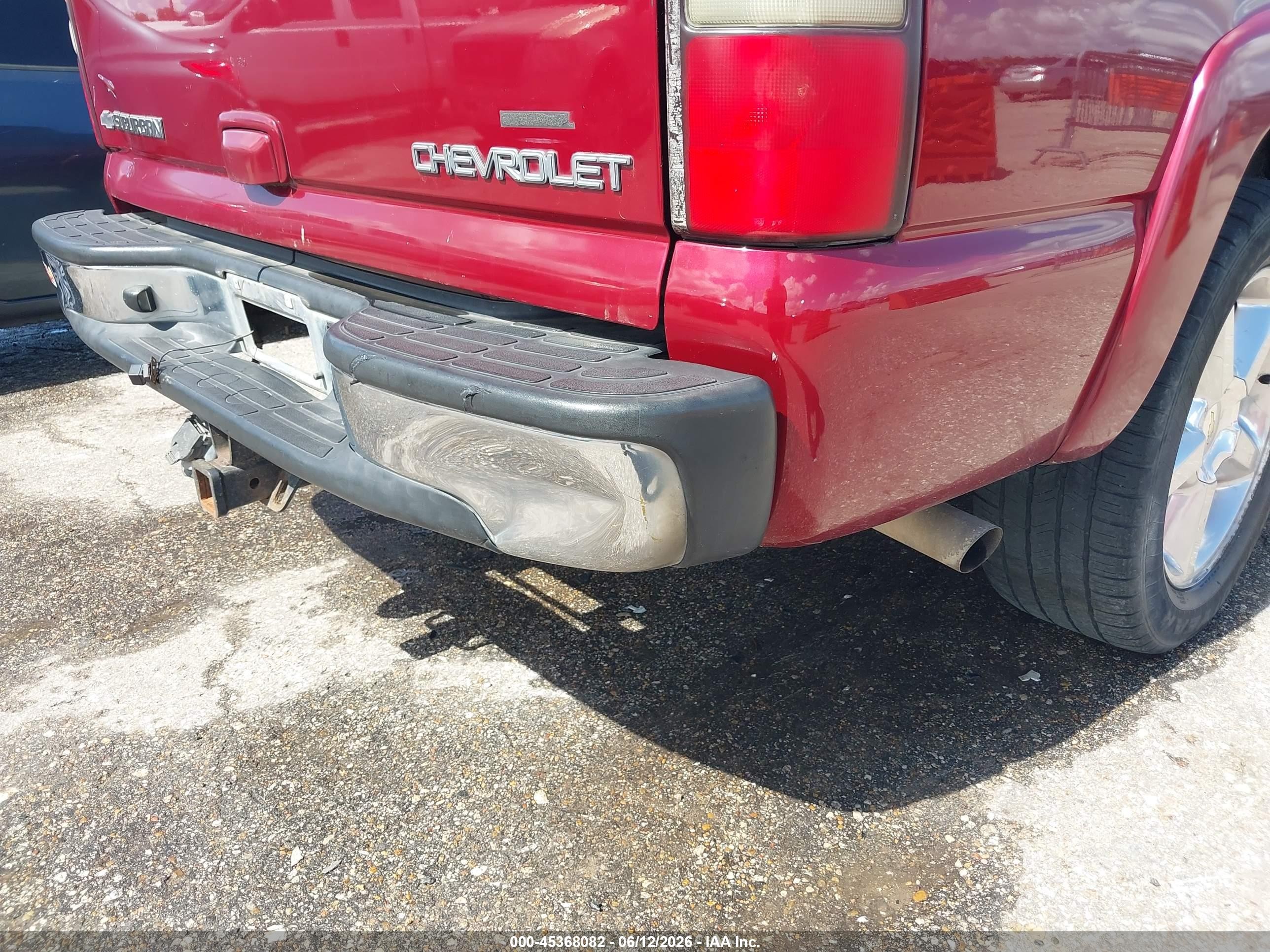 2004 Chevrolet Suburban 1500 Lt Maroon vin: 3GNEC16Z84G227745