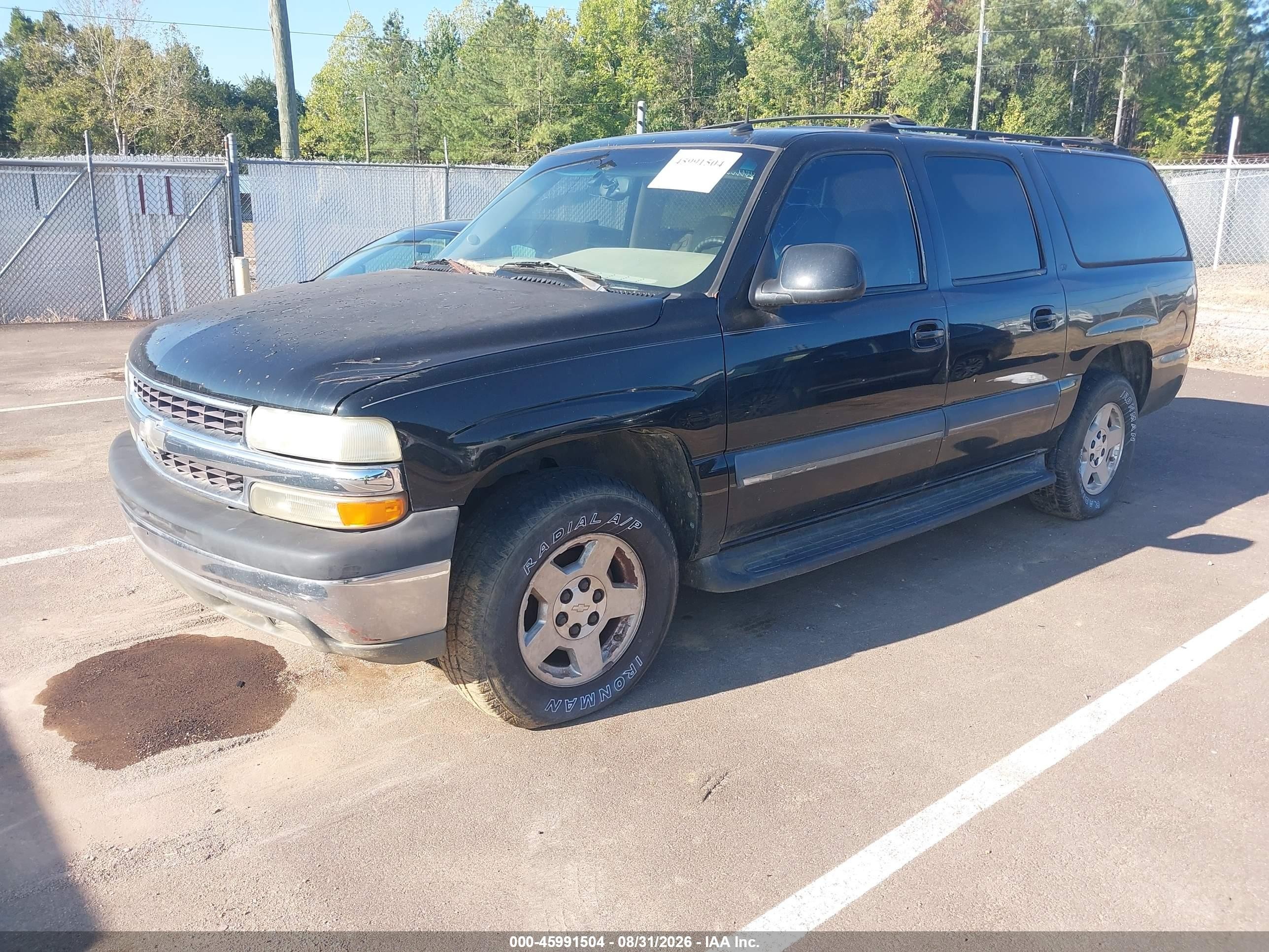 2003 Chevrolet Suburban 1500 Lt Черный vin: 3GNEC16Z93G169868