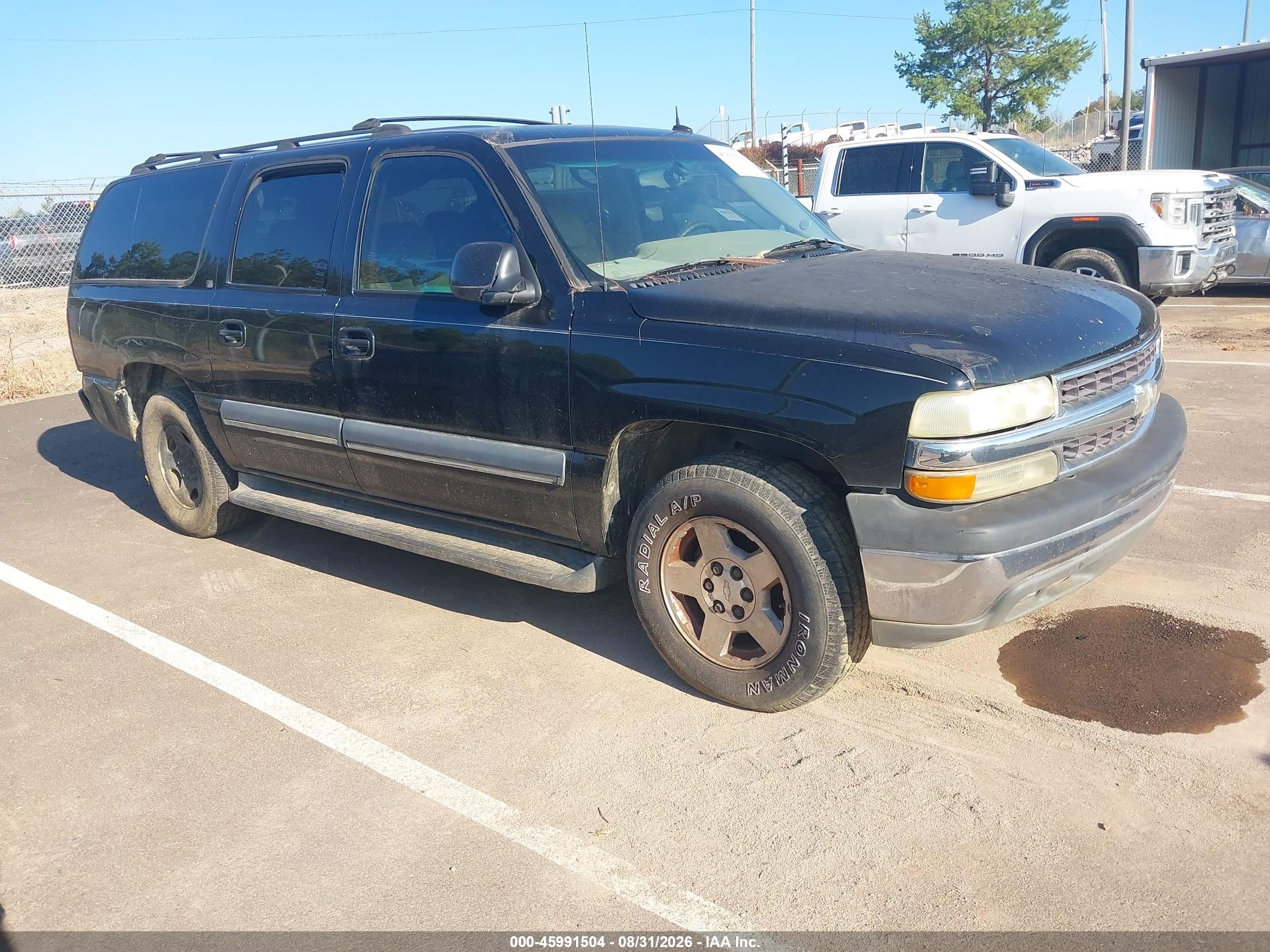 2003 Chevrolet Suburban 1500 Lt Black vin: 3GNEC16Z93G169868