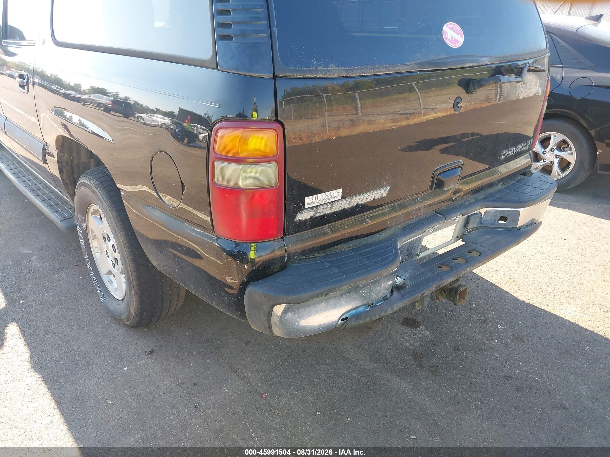 2003 Chevrolet Suburban 1500 Lt Черный vin: 3GNEC16Z93G169868