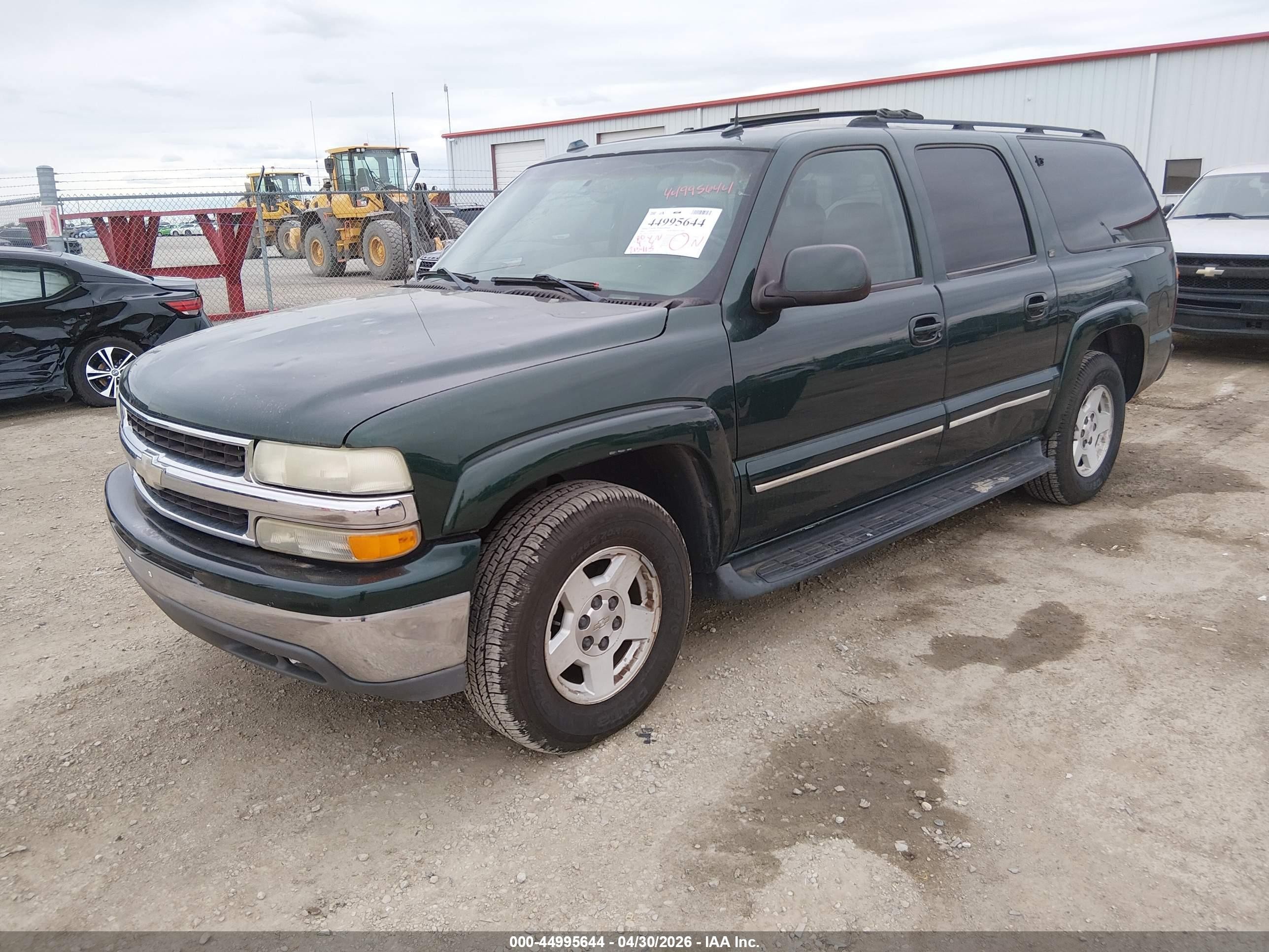 2004 Chevrolet Suburban 1500 Lt Green vin: 3GNEC16Z94G153915