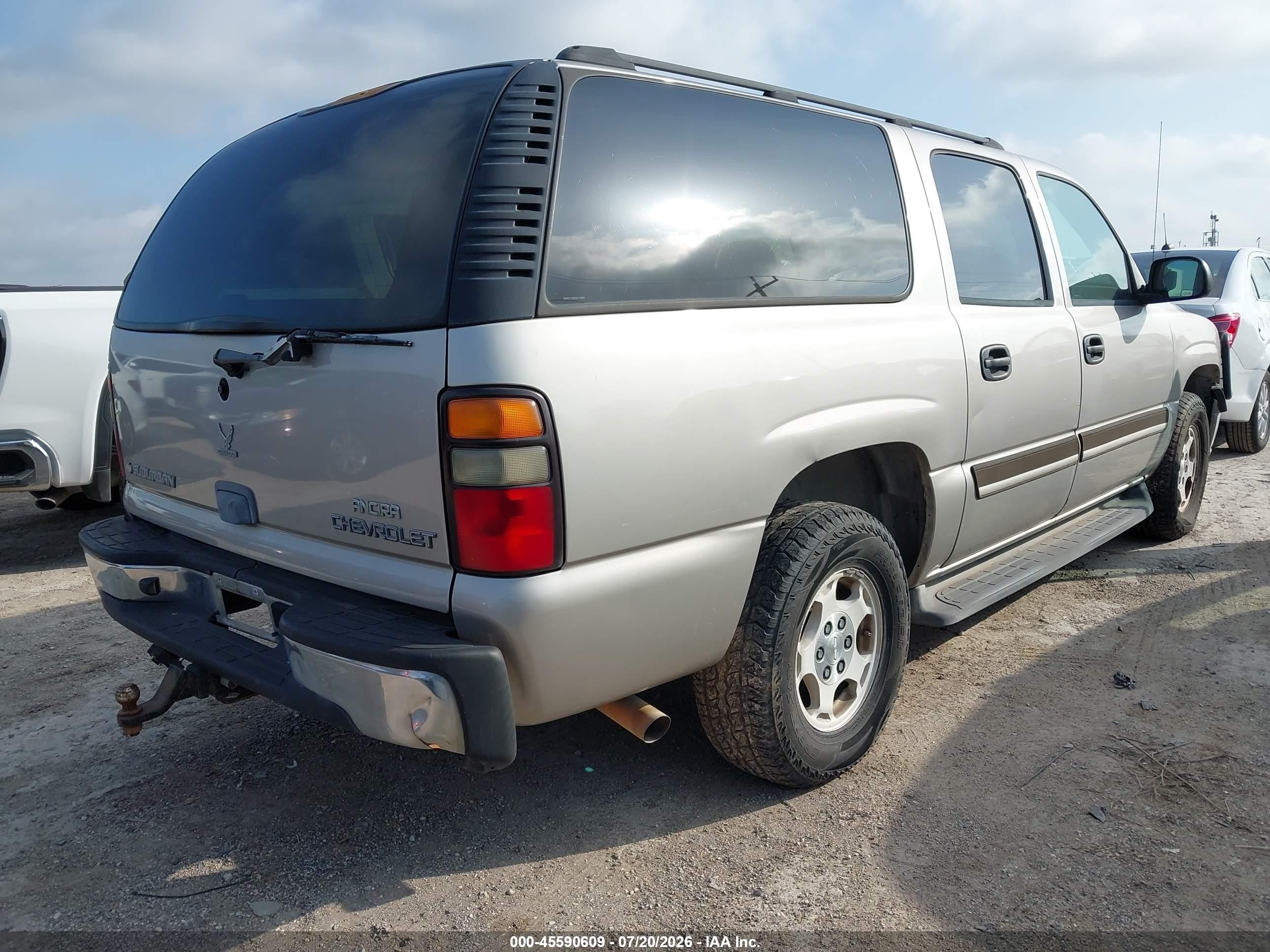 2005 Chevrolet Suburban 1500 Ls Champagne vin: 3GNEC16Z95G129941