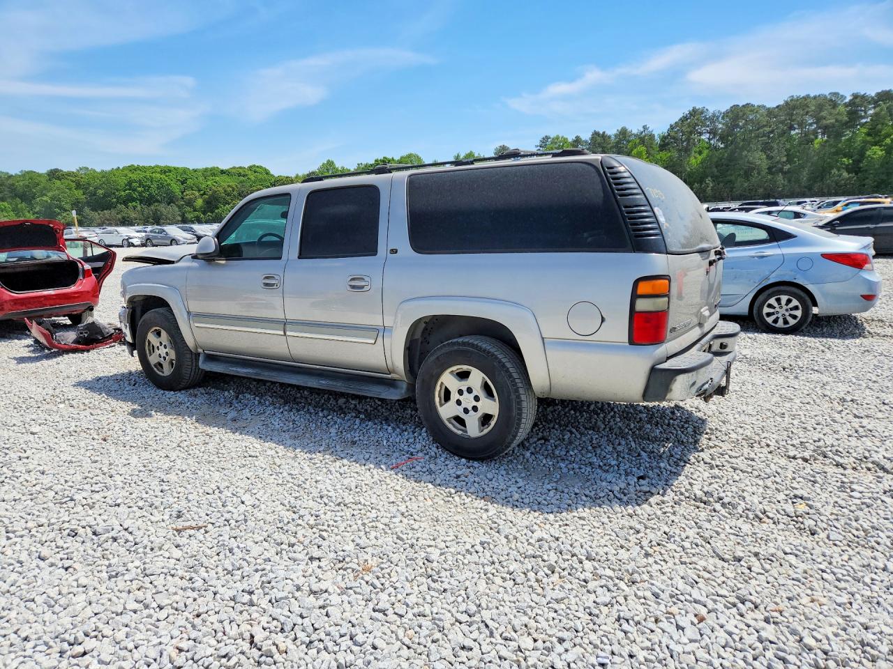 2005 Chevrolet Suburban C1500 Gray vin: 3GNEC16Z95G177293