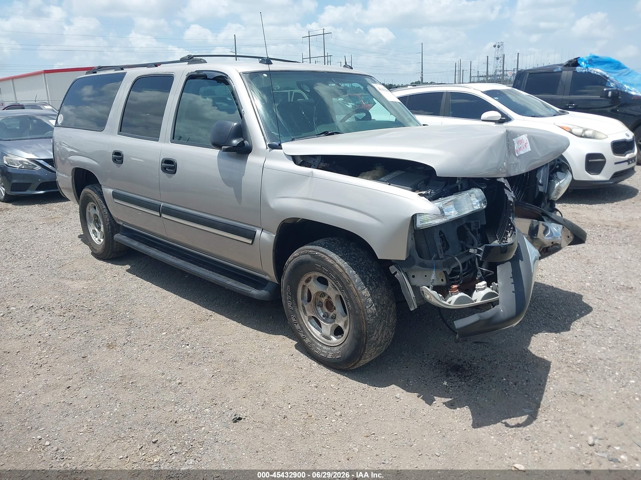 2005 Chevrolet Suburban 1500 Ls Tan vin: 3GNEC16Z95G189542