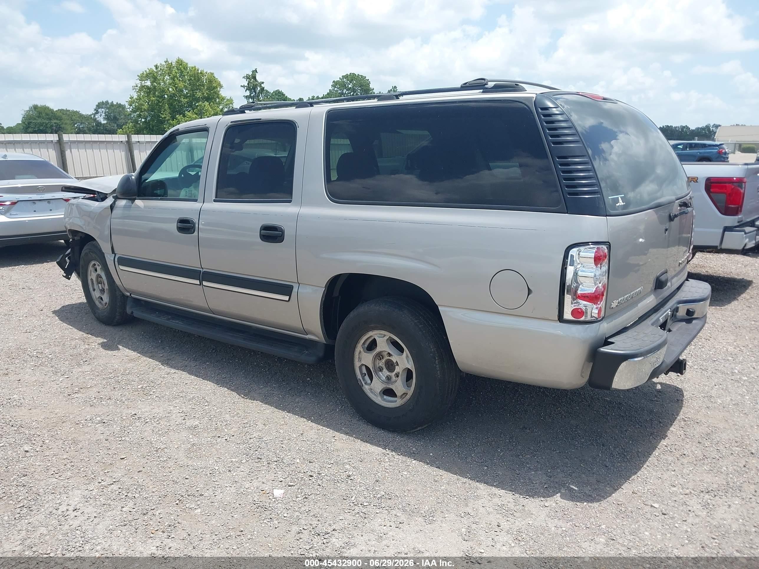 2005 Chevrolet Suburban 1500 Ls Tan vin: 3GNEC16Z95G189542