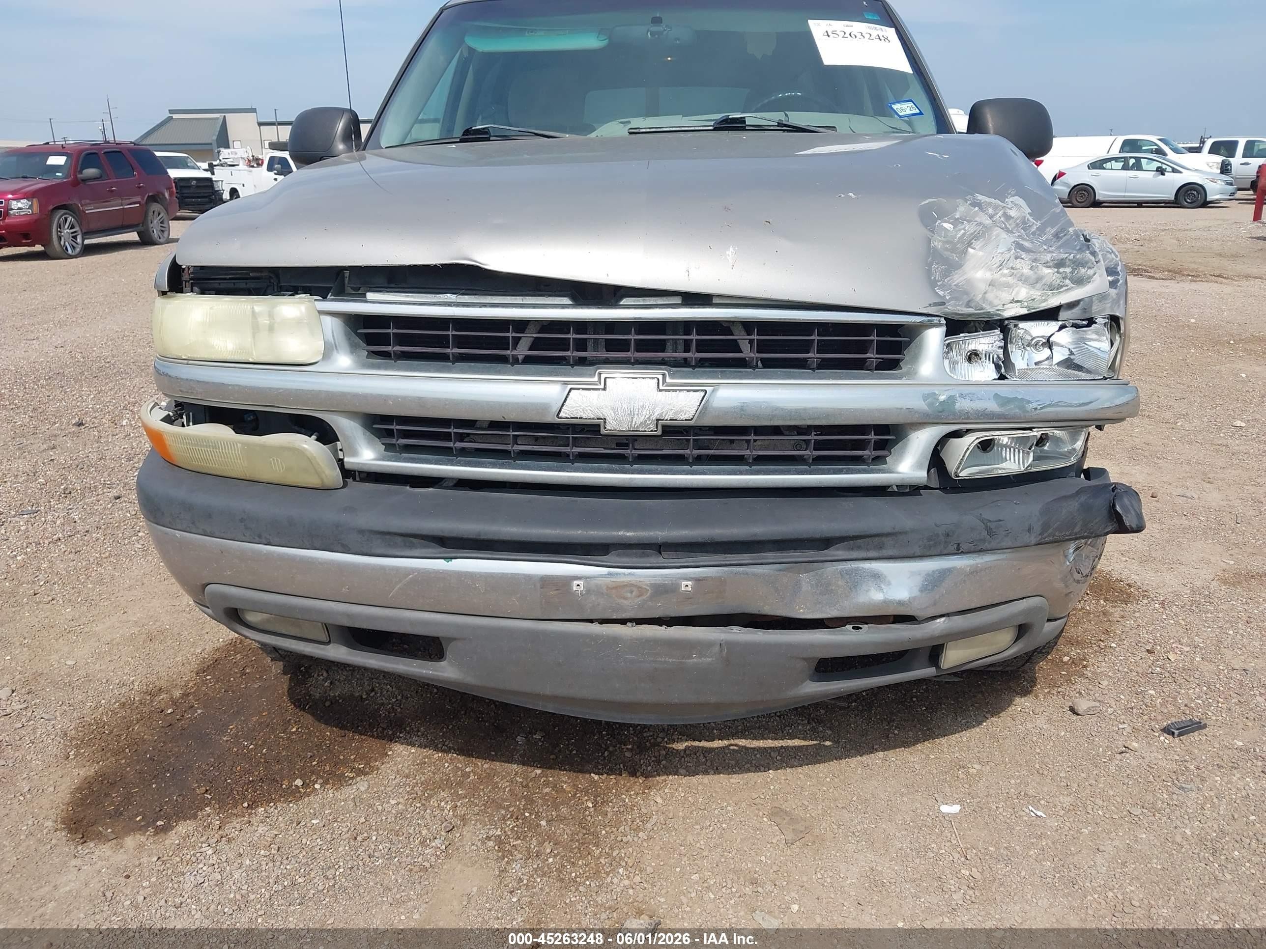 2002 Chevrolet Suburban 1500 Ls Tan vin: 3GNEC16ZX2G346040