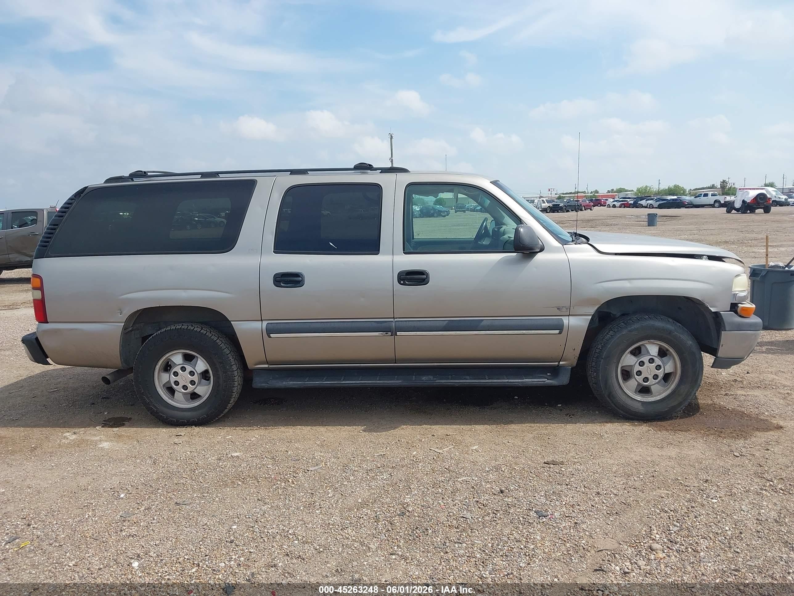 2002 Chevrolet Suburban 1500 Ls Tan vin: 3GNEC16ZX2G346040