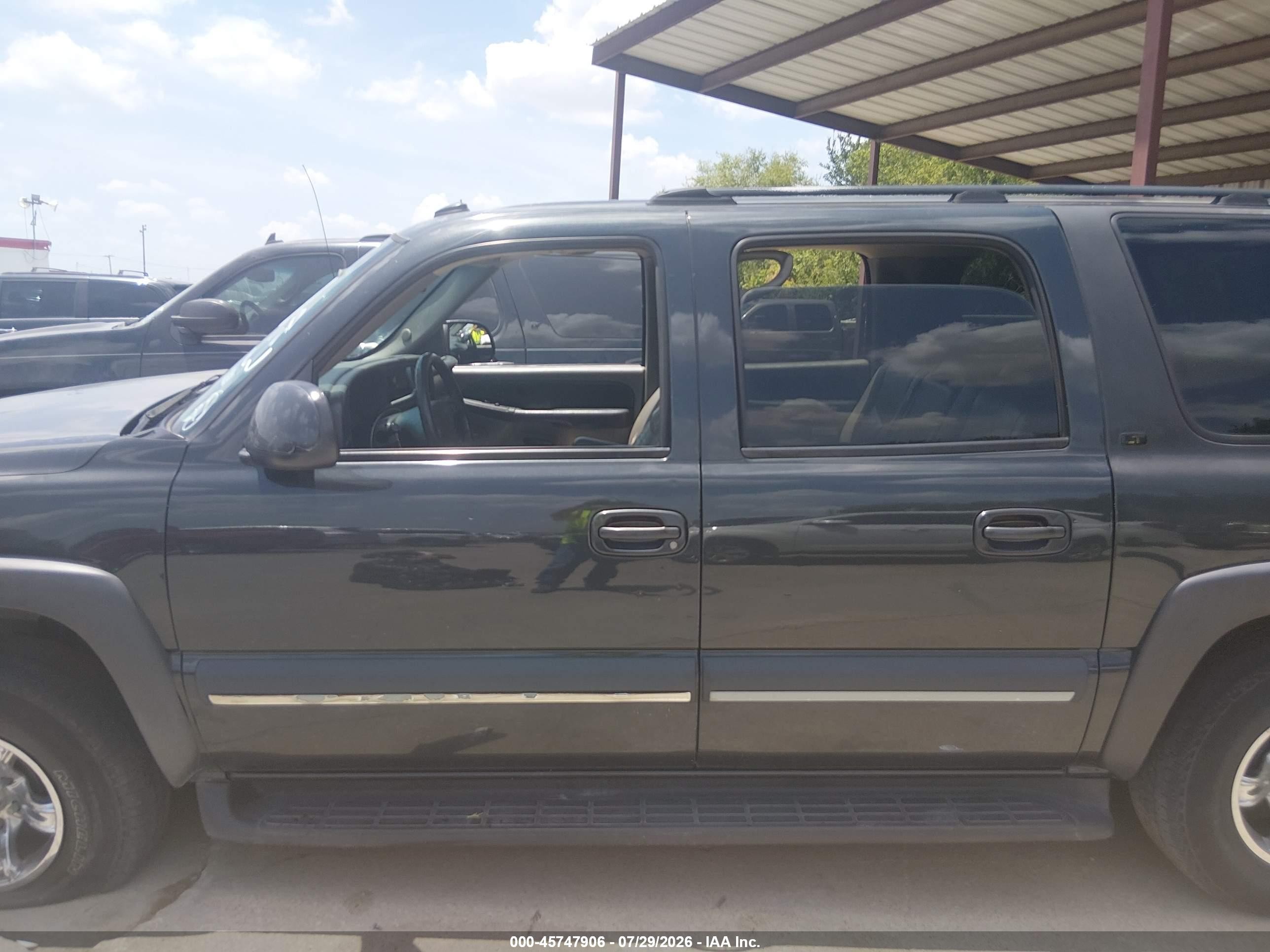2003 Chevrolet Suburban 1500 Lt Black vin: 3GNEC16ZX3G342104