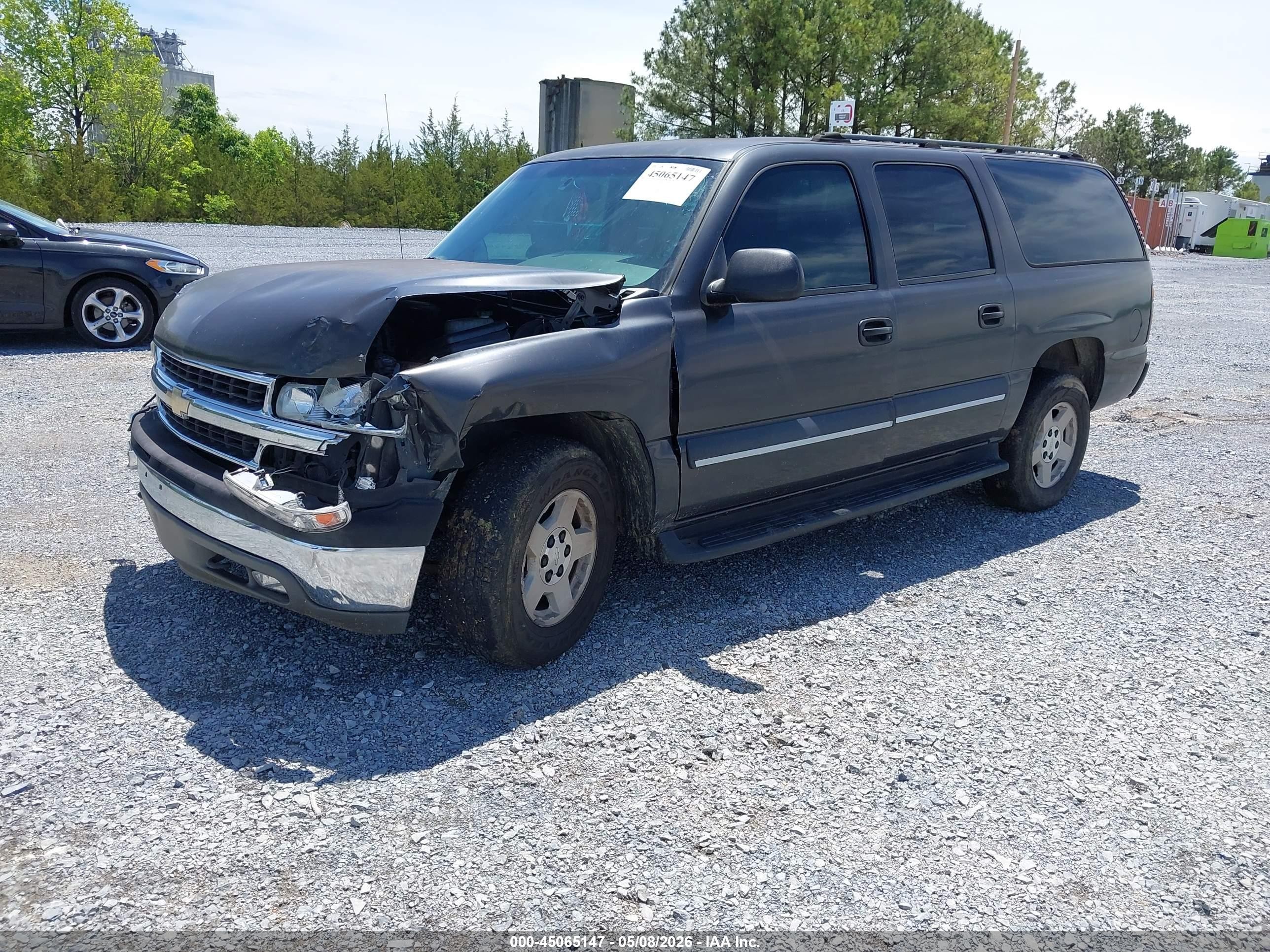 2004 Chevrolet Suburban 1500 Ls Black vin: 3GNEC16ZX4G112614