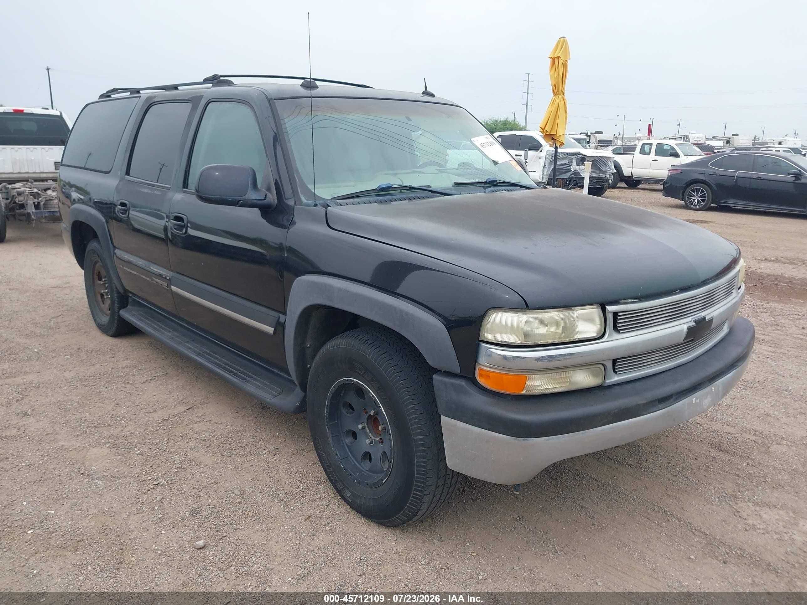 2004 Chevrolet Suburban 1500 Lt Black vin: 3GNEC16ZX4G268488