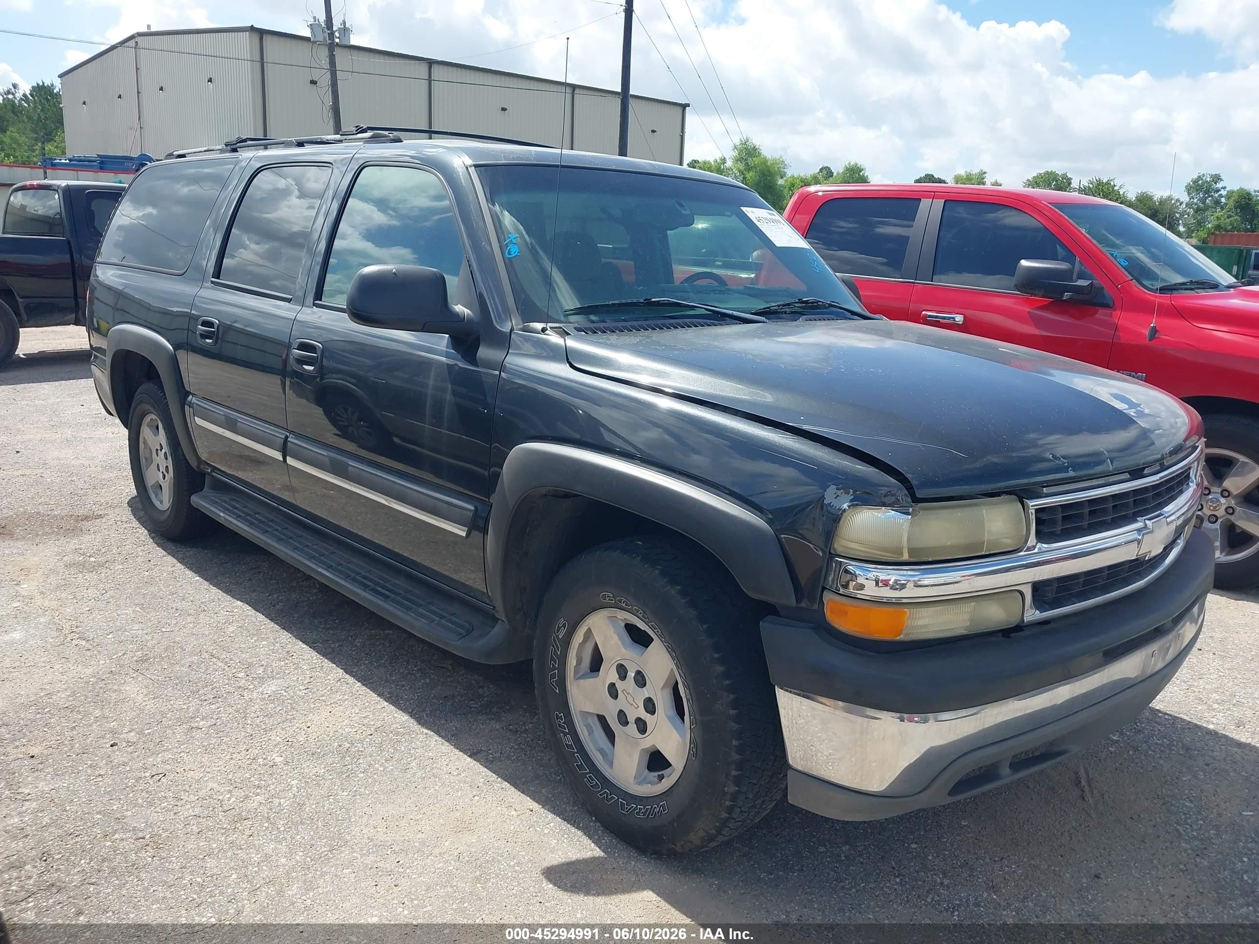 2004 Chevrolet Suburban 1500 Ls Gray vin: 3GNEC16ZX4G290099