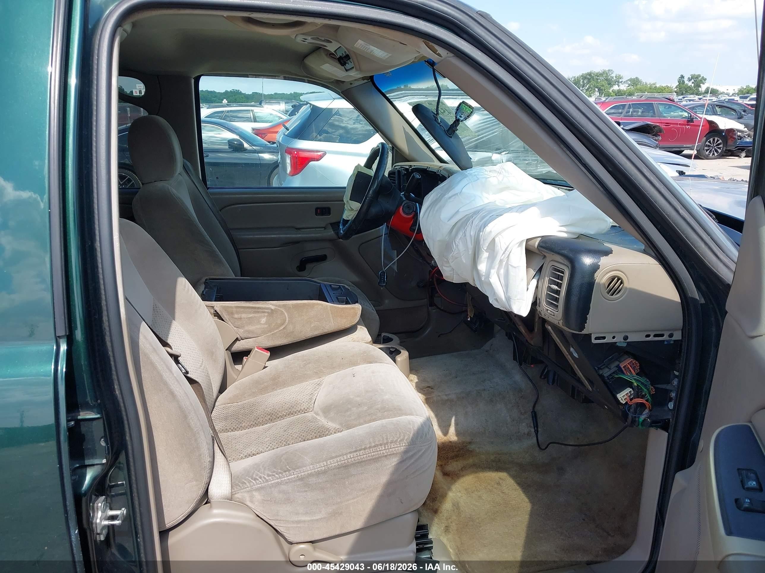 2004 Chevrolet Suburban 1500 Ls Green vin: 3GNEC16ZX4G320279