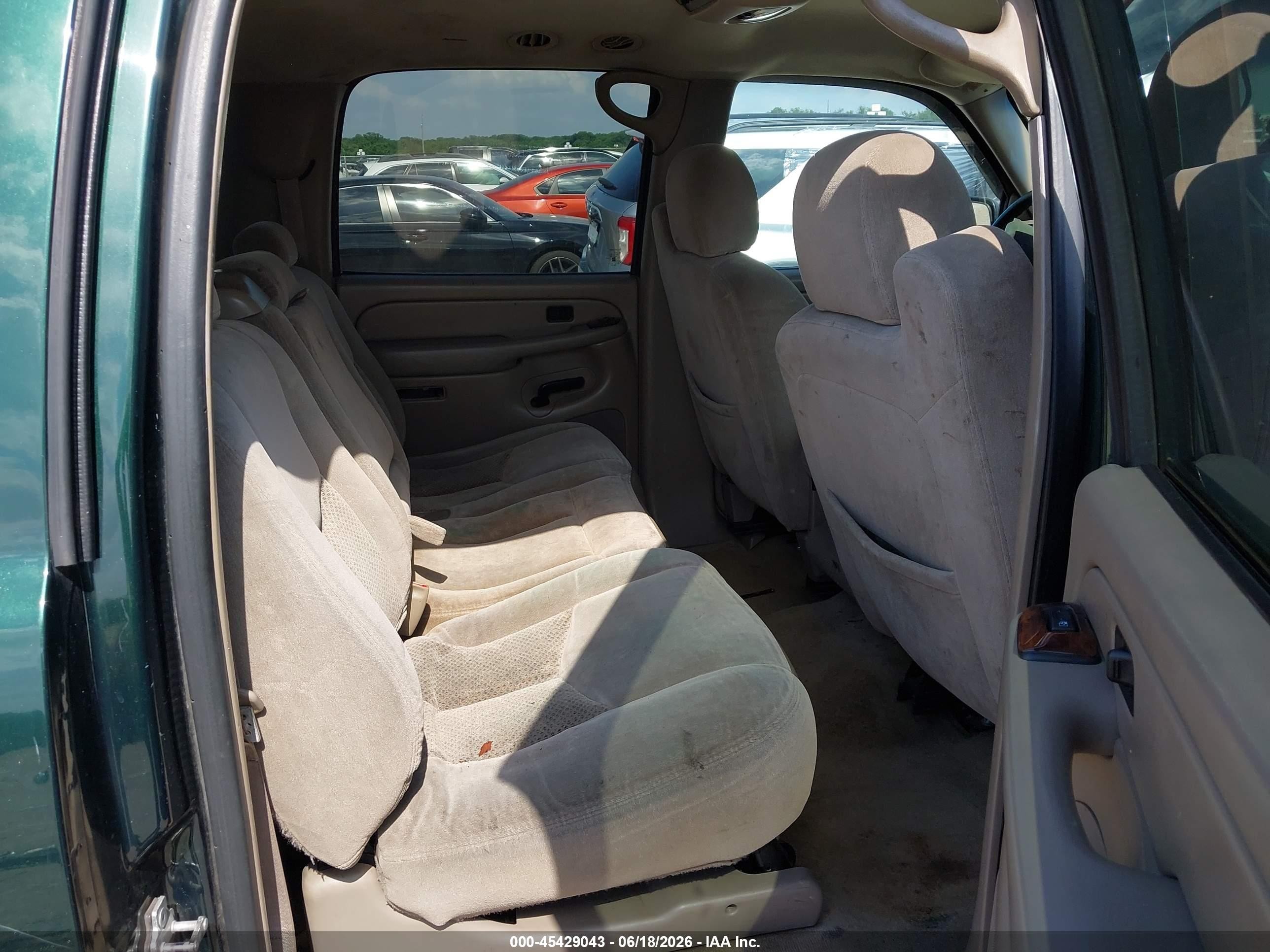 2004 Chevrolet Suburban 1500 Ls Green vin: 3GNEC16ZX4G320279