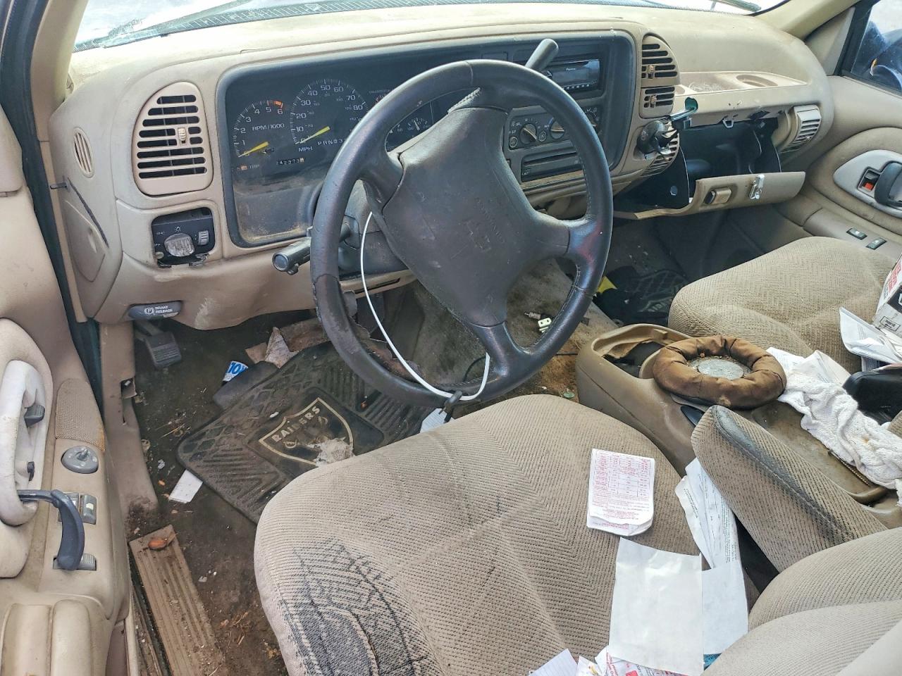 1996 Chevrolet Tahoe C1500 Green vin: 3GNEC18R9TG167048