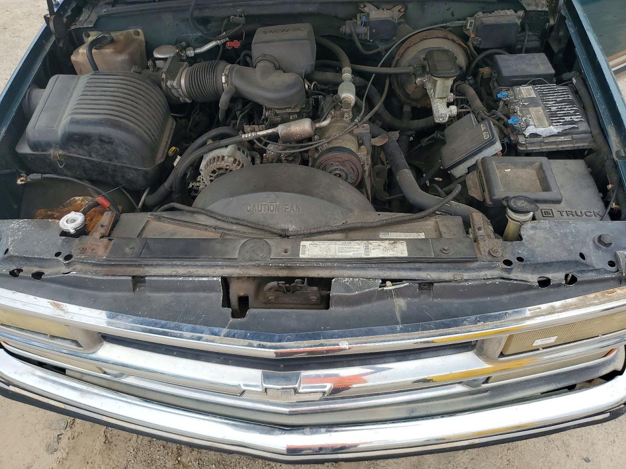 1996 Chevrolet Tahoe C1500 Green vin: 3GNEC18R9TG167048