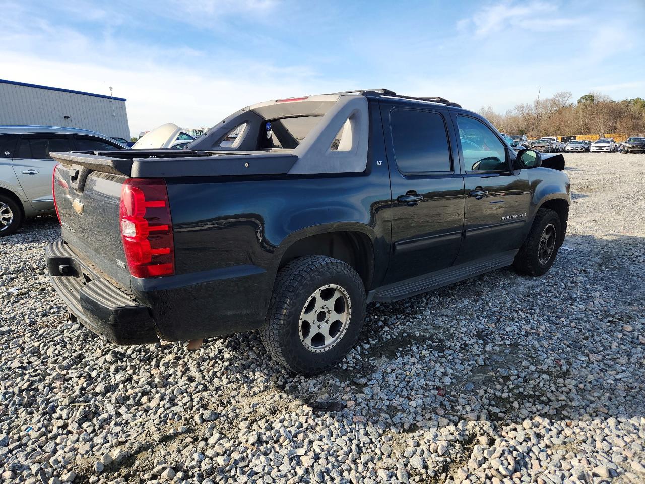 2009 Chevrolet Avalanche C1500 Lt Black vin: 3GNEC22009G272134