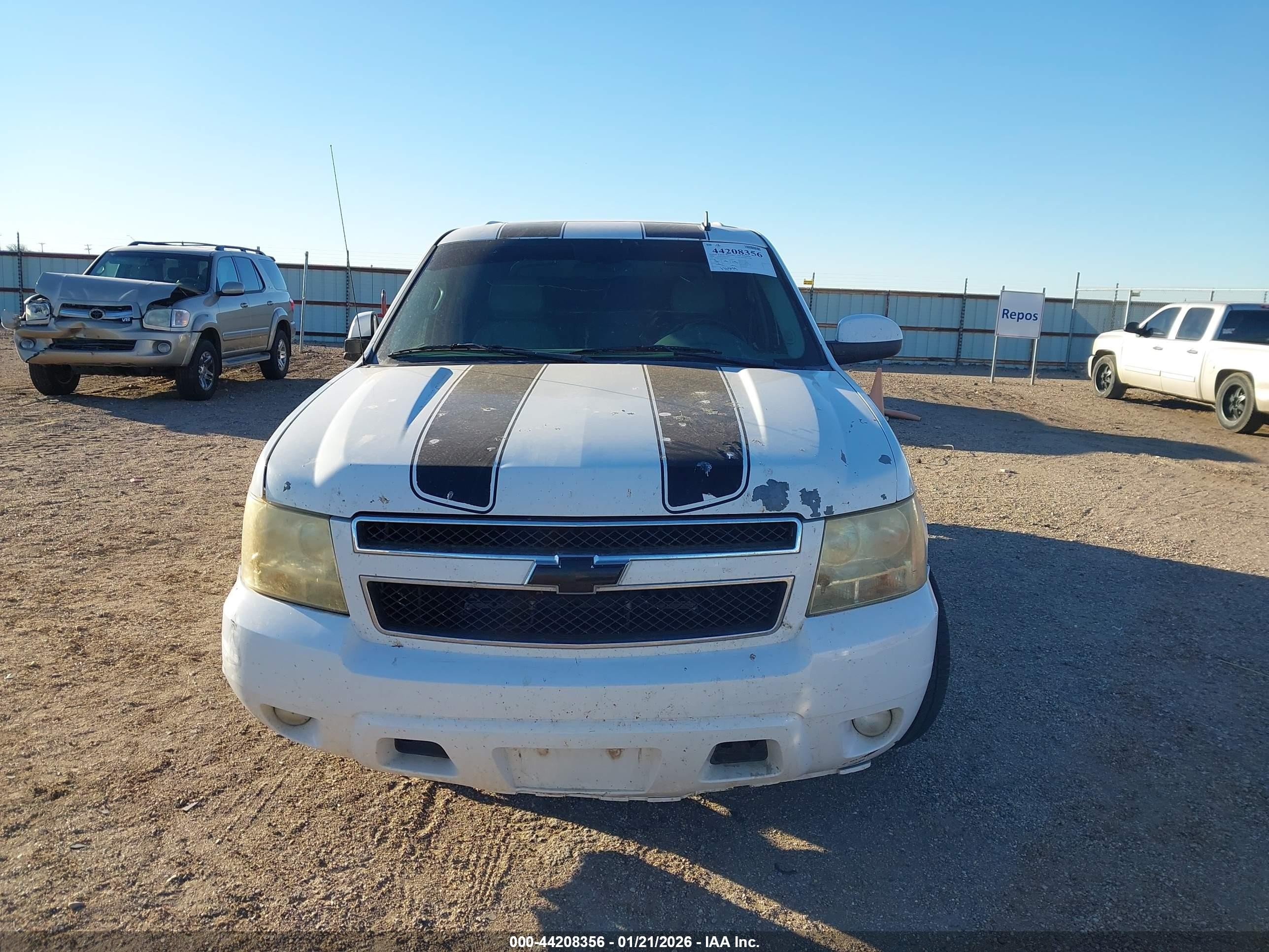 2009 Chevrolet Avalanche 1500 Lt2 White vin: 3GNEC22019G205073