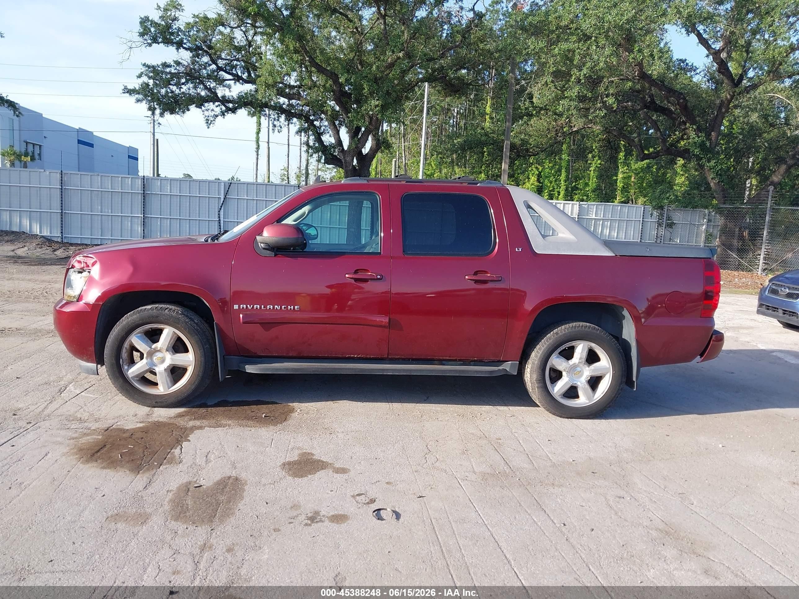 2009 Chevrolet Avalanche 1500 Lt1 Burgundy vin: 3GNEC22029G201047