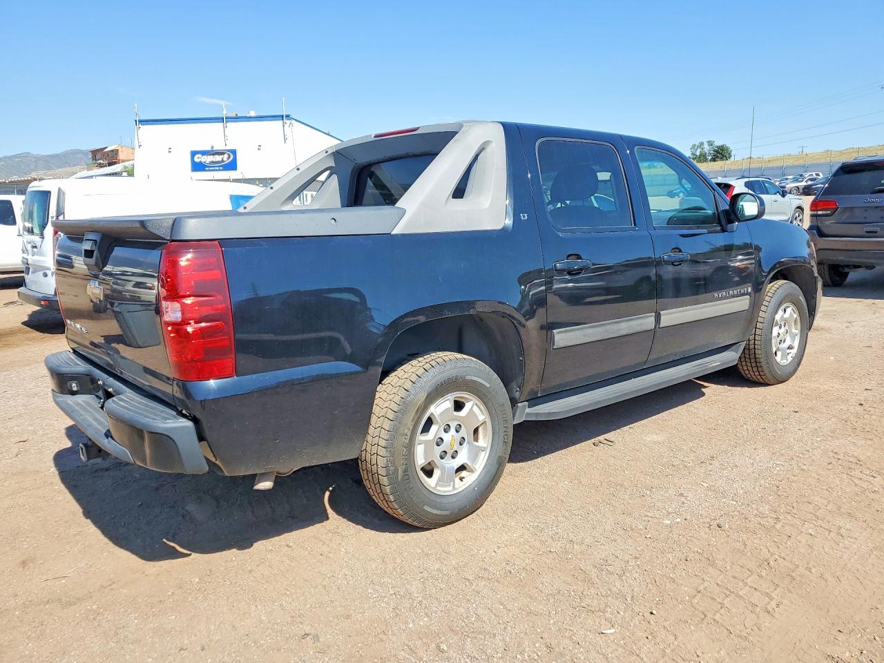 2009 Chevrolet Avalanche C1500 Lt Black vin: 3GNEC22J59G248730